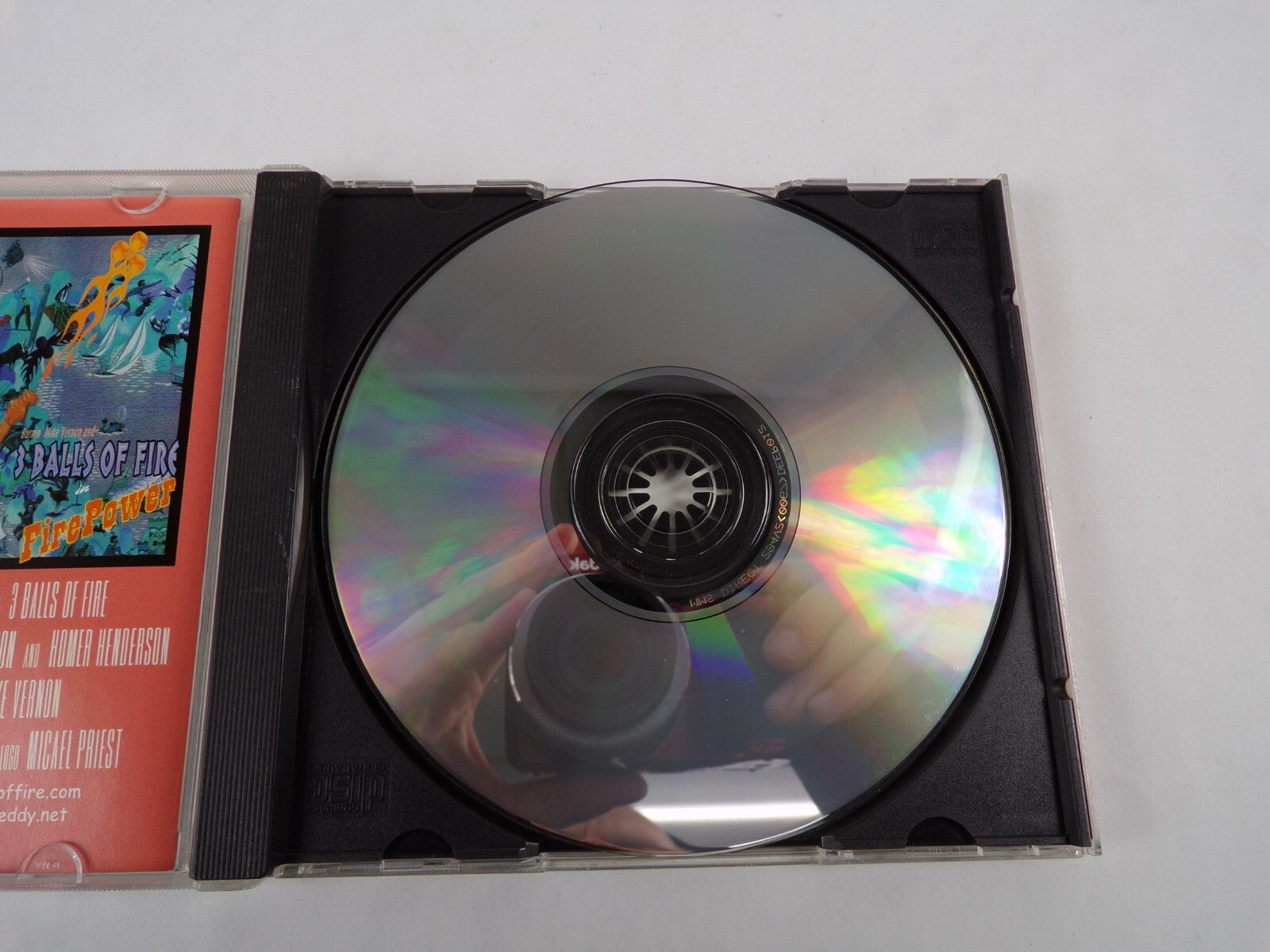 3 Balls Of Fire Firepower Vlan Bater Good Clone Bad Clone Sea Tenderly CD#55