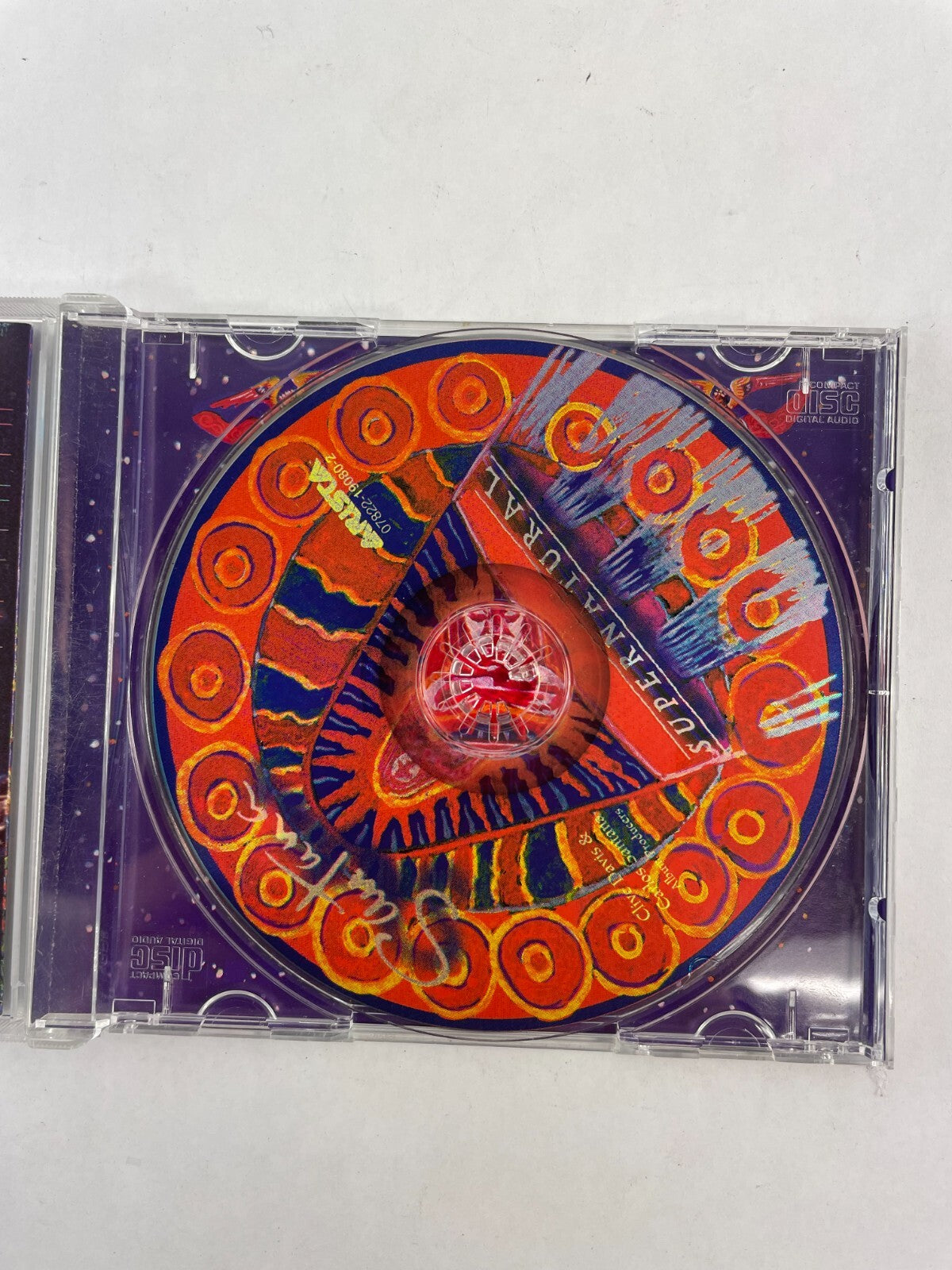 Supernatural Santana Arista Records Love of My Life Africa Bamba Migra CD#73