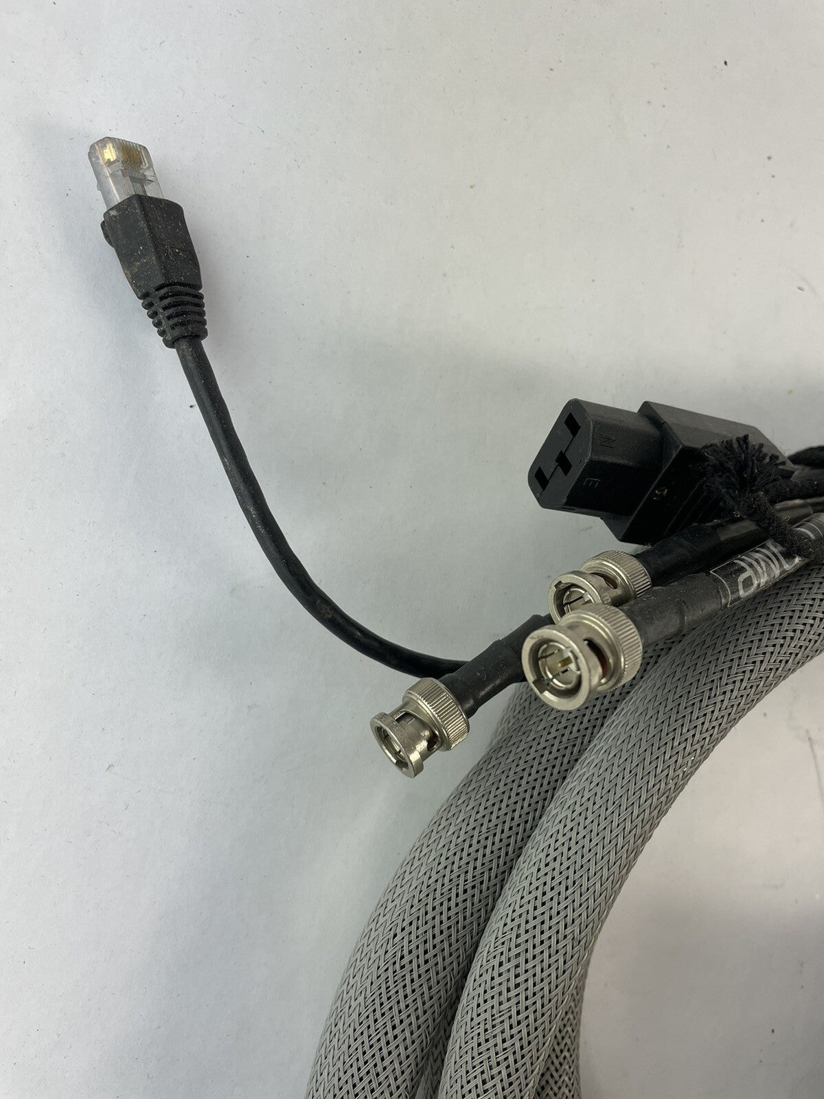 Breakout box Audio Snake 4 inputs Neutrik powerCON 20A EtherCon RJ45 BNC #D2