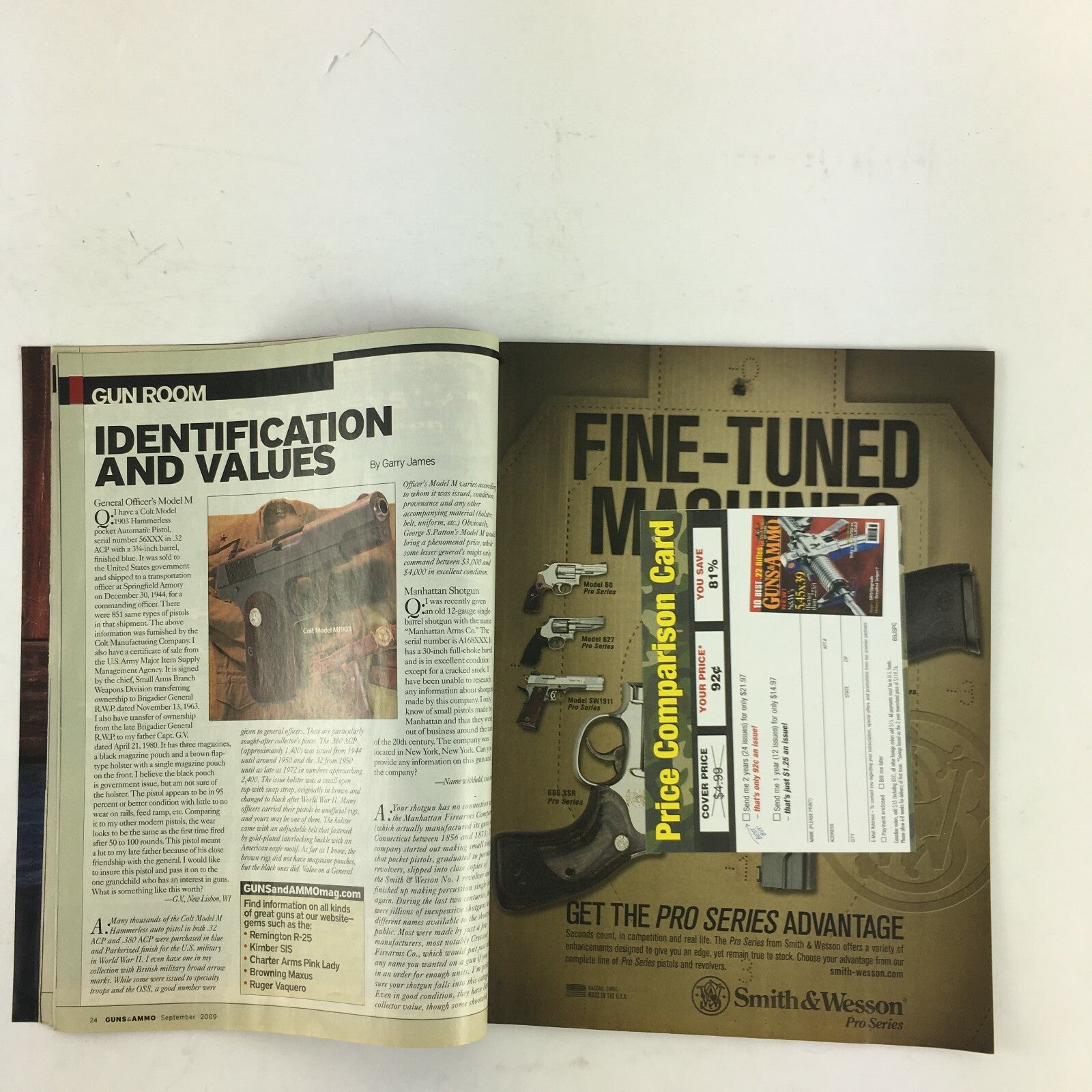 Guns & Ammo Magazine Accu Stock Savage 116s Piston Driven M6A2 .243 Sako A-7