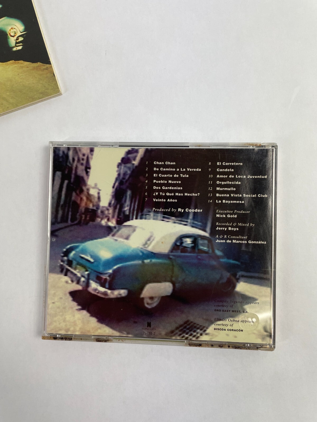 Buena Vista Social Club Chan Chan De Camino A La Vereda EI Cuarto De Tula CD#72