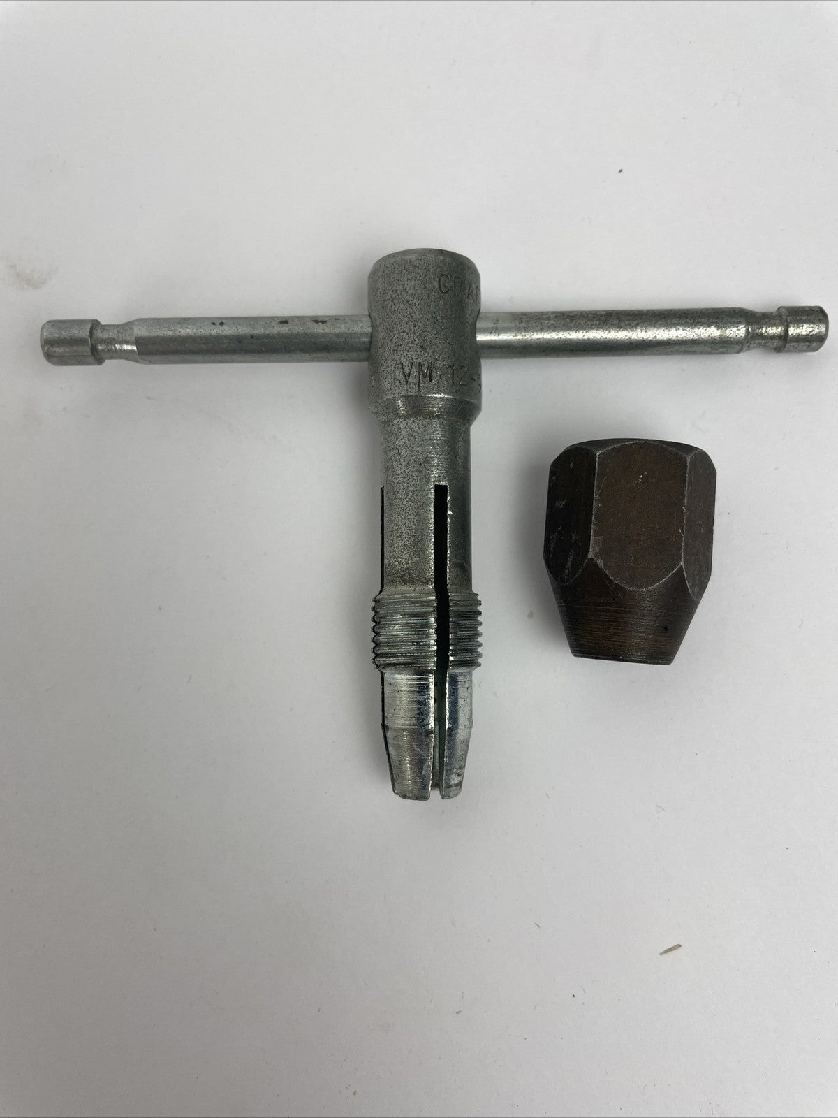 Vintage OEM Craftsman T-handle tap wrench 9–42102 12-5/16. 5mm-8mm USA Made
