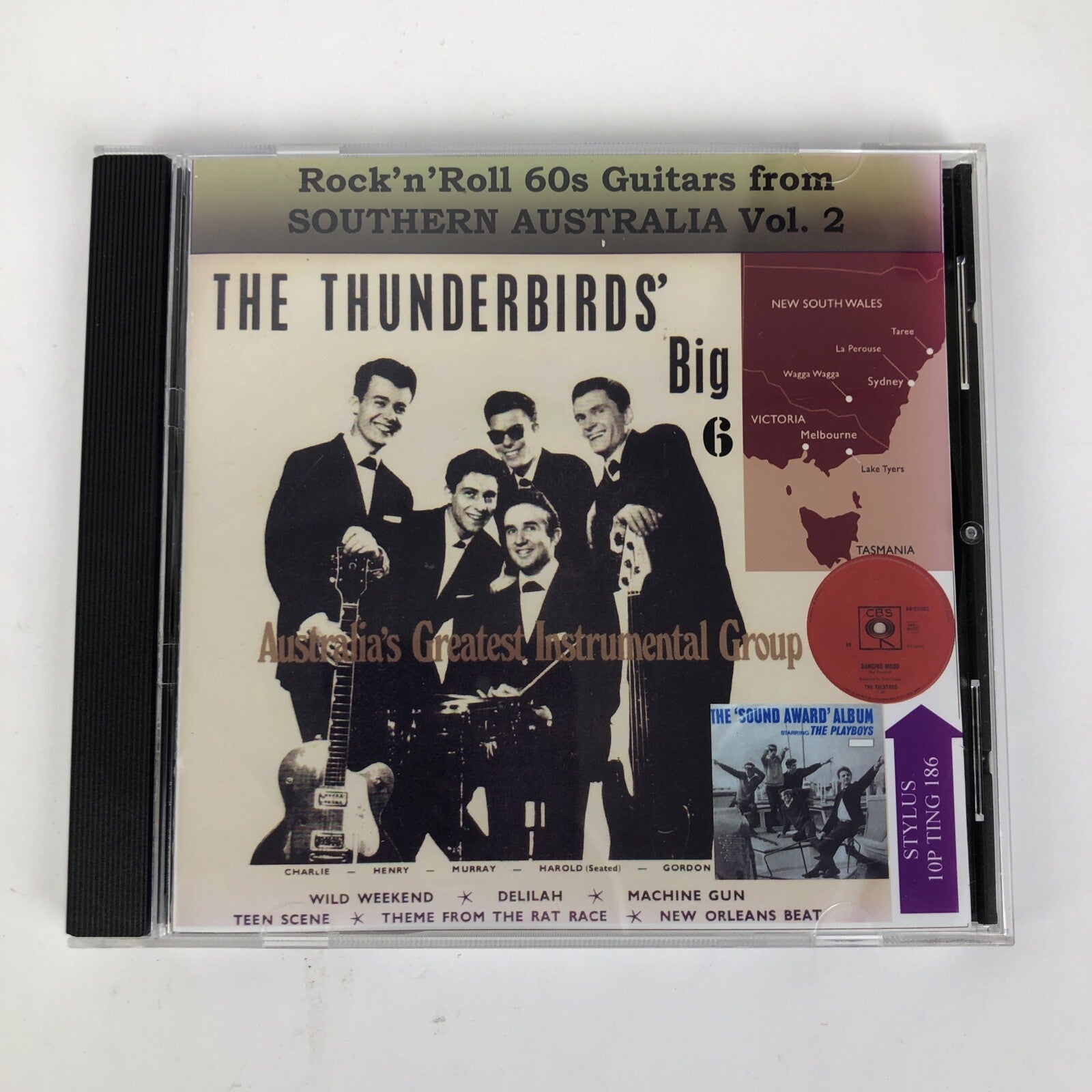 Rock 'n' Roll 60's Guitars Southern Australia cd Vol, 2 Assorted 34 Tracks #32
