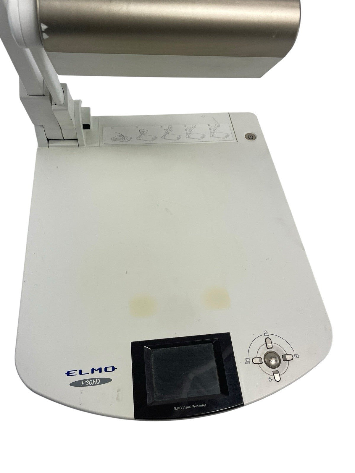 Elmo P30HD Digital Visual Presenter with Power supply White with Power Adapter
