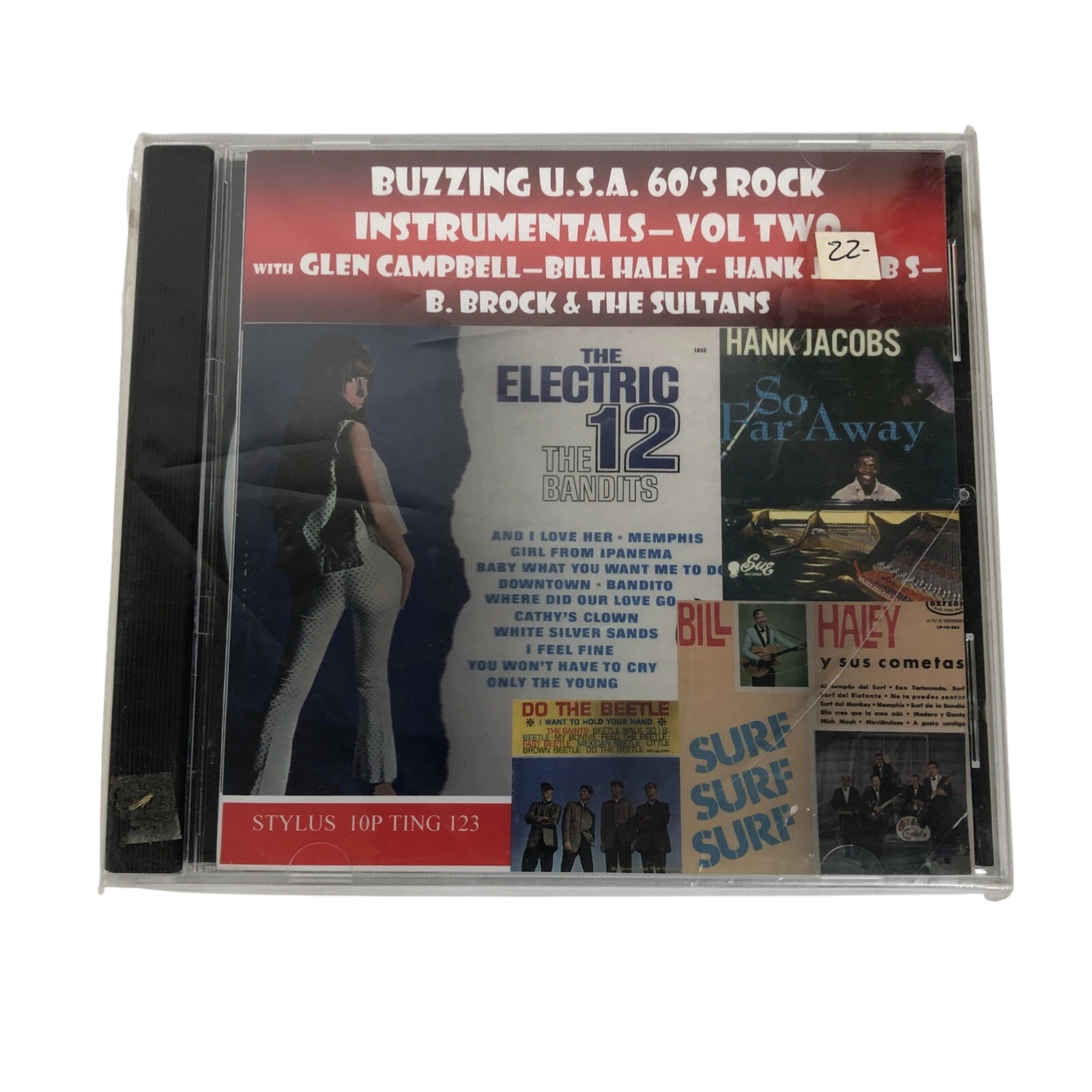 BUZZING U.S.A. 60'S ROCK INSTRUMENTALS -VOL TWO ( VARIOUS ARTISTS ) 30 TRACKS #1