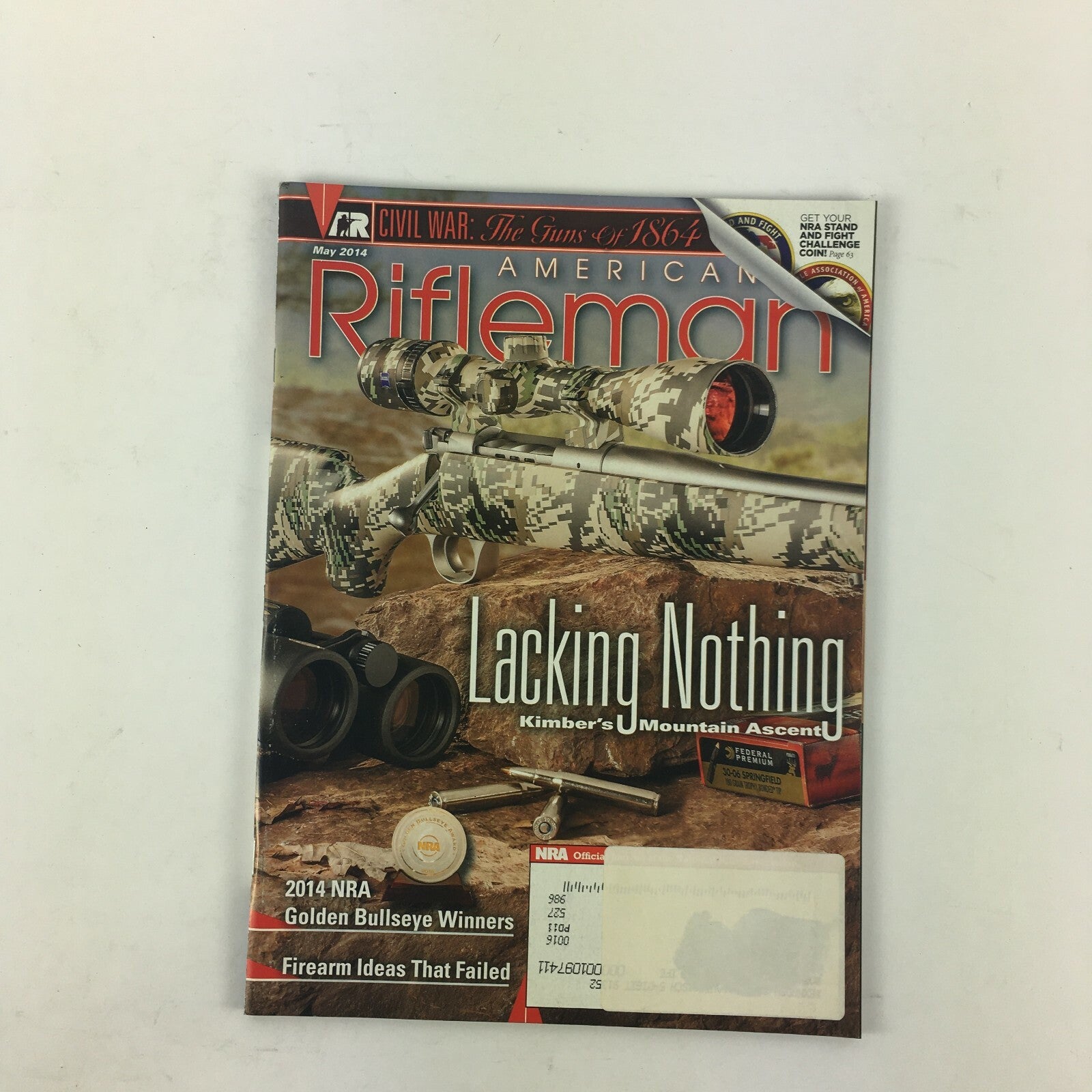 May 2014 American Rifleman Magazine Lacking Nothing Golden Bullseye Winners