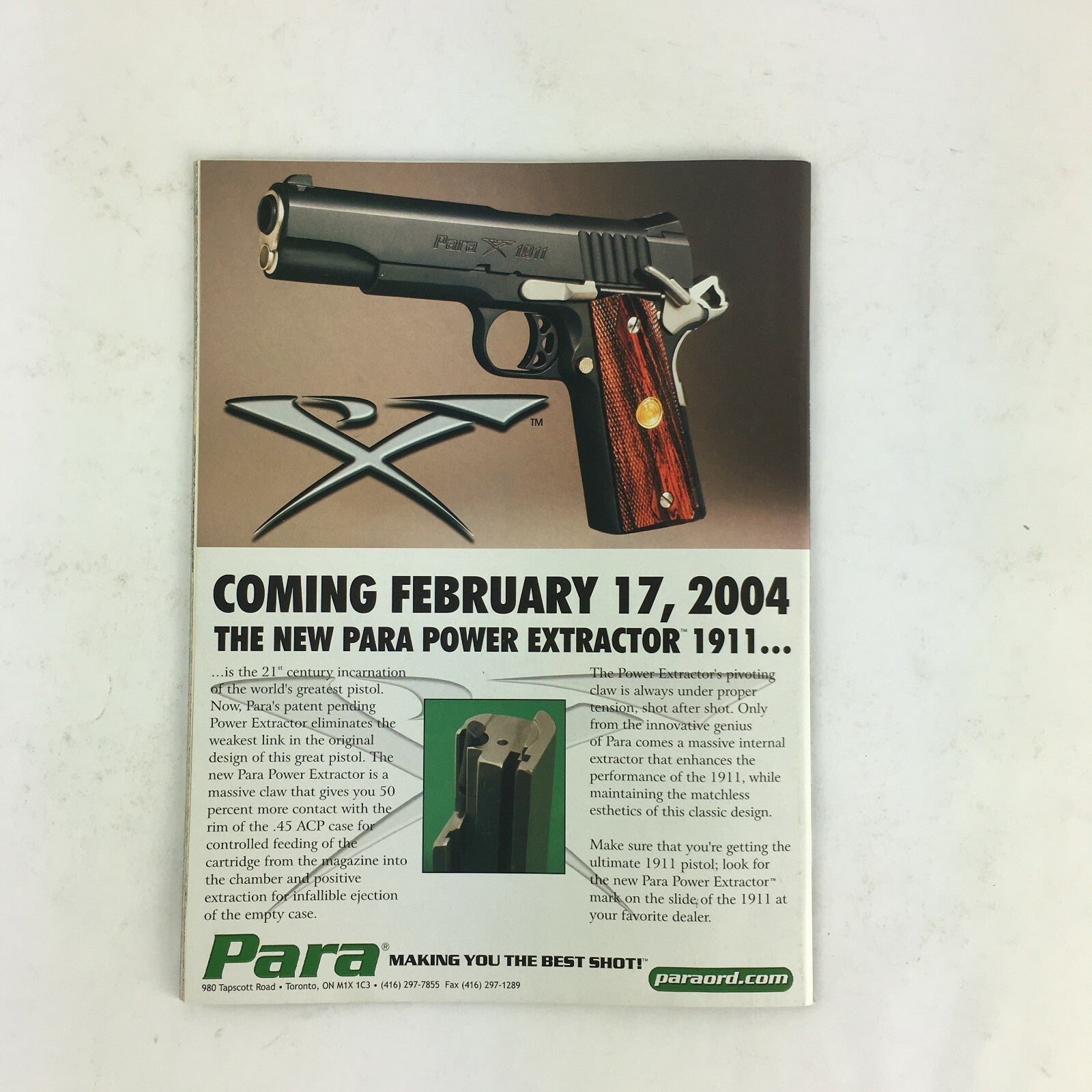 May 2004 Guns&Ammo Handguns Magazine Rock Solid.45 1911 From Sigarms SW99 .45ACP