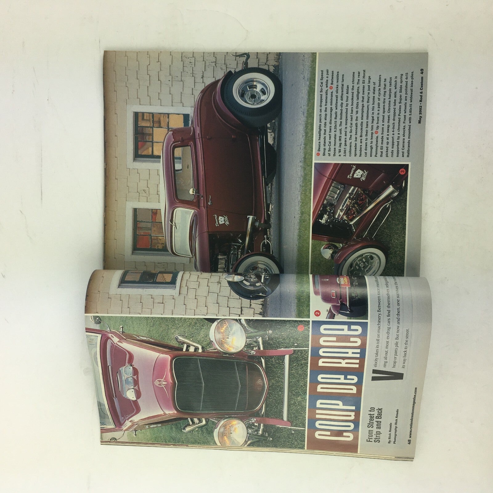 May 2002 Rod & Custom Magazine 60's Style For Your Hot Road Alex Idzardi's