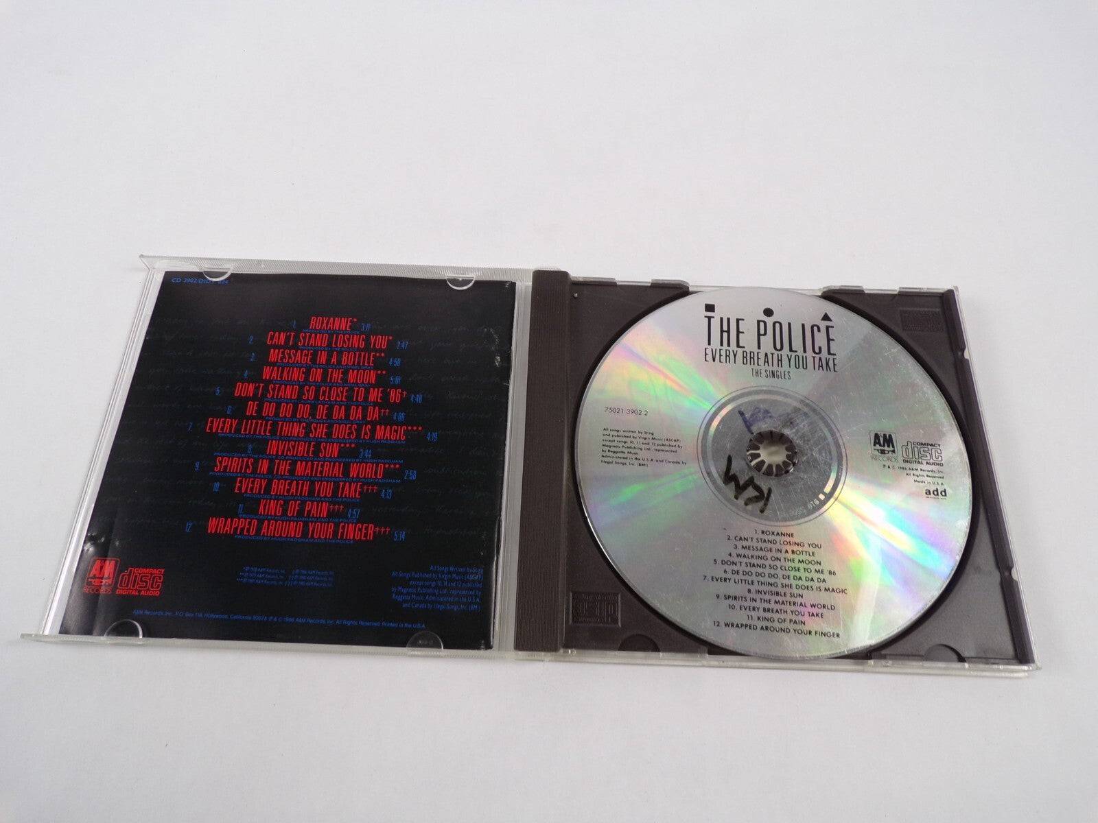 The Police Every Breath You Take The Singles King Of Pain Roxanne CD#47