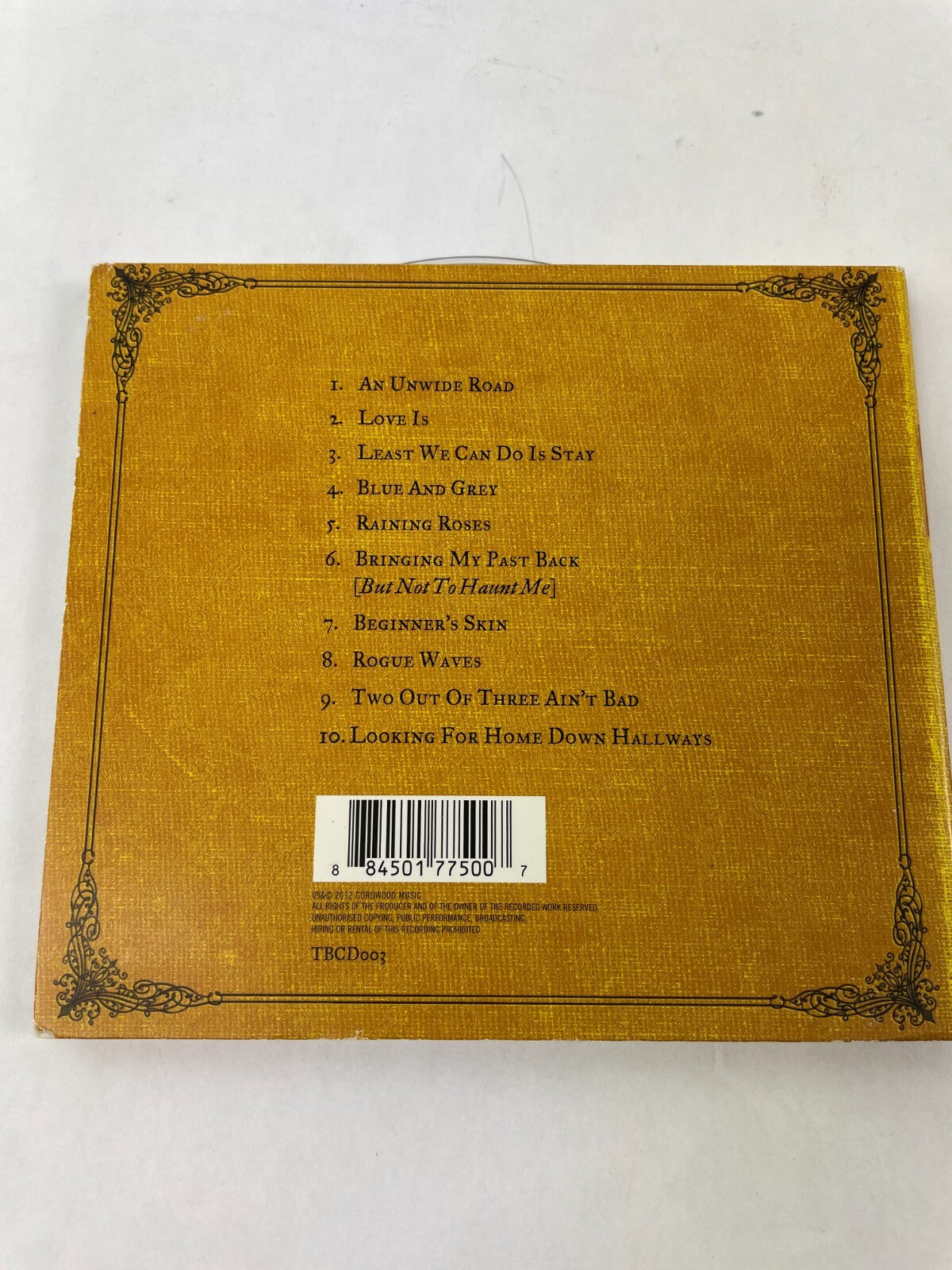 Ted Brown An Unwide Road Love Is Least We Can Do Is Stay Blue And Grey CD#73