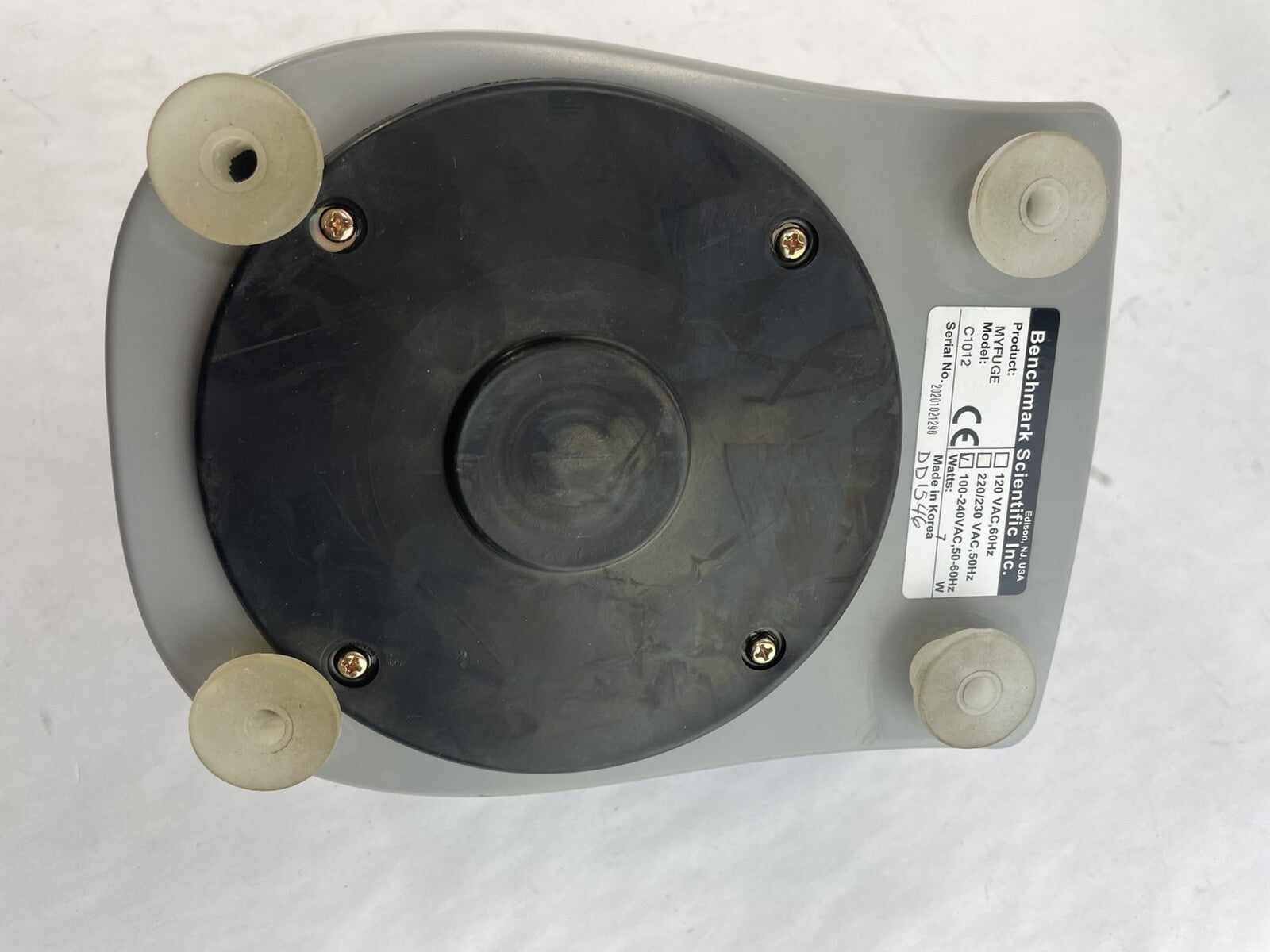 Benchmark Scientific C1012 MyFuge Centrifuge Pre-owned Tested Excellent Warranty