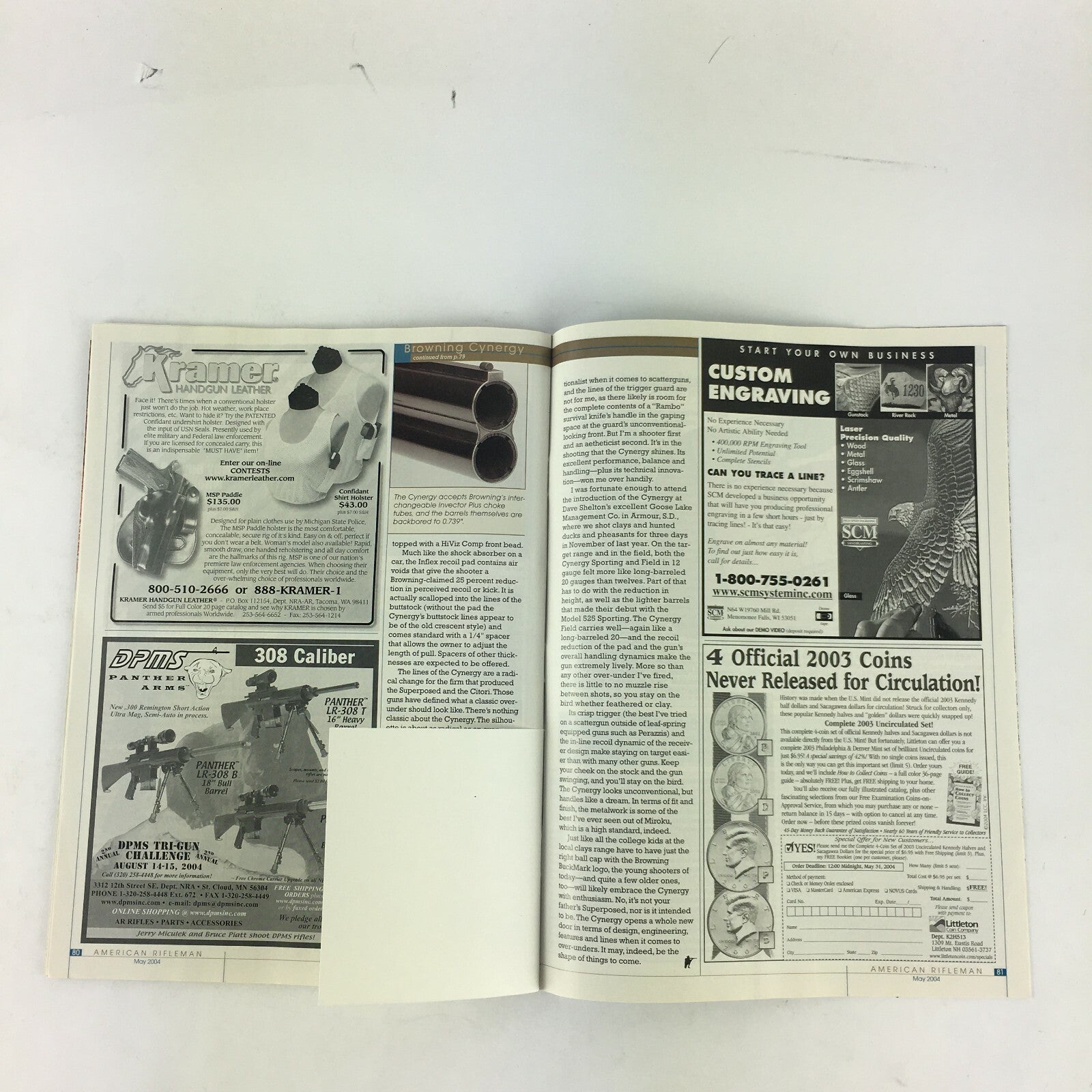 May 2004 American Rifleman Magazine the Shape of Things to Come Homady's .17