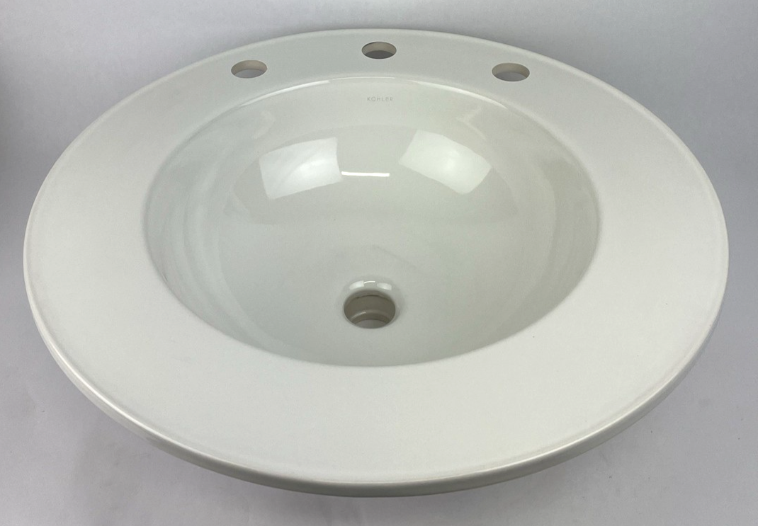 Kohler Camber K-2282-10-0 round drop-in bathroom sink