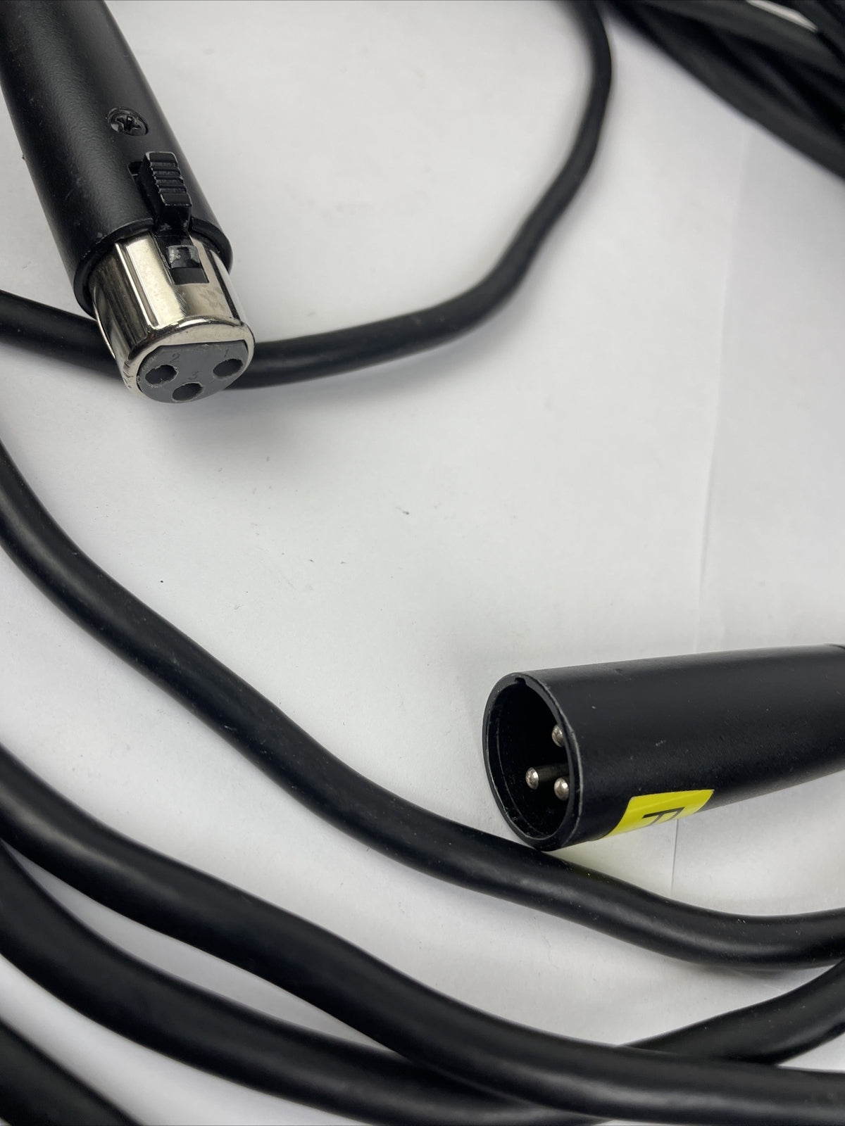 3 x XLR Microphone Cable 3 Pin Male To Female 3-Pin Mic Audio Lead - LOOK