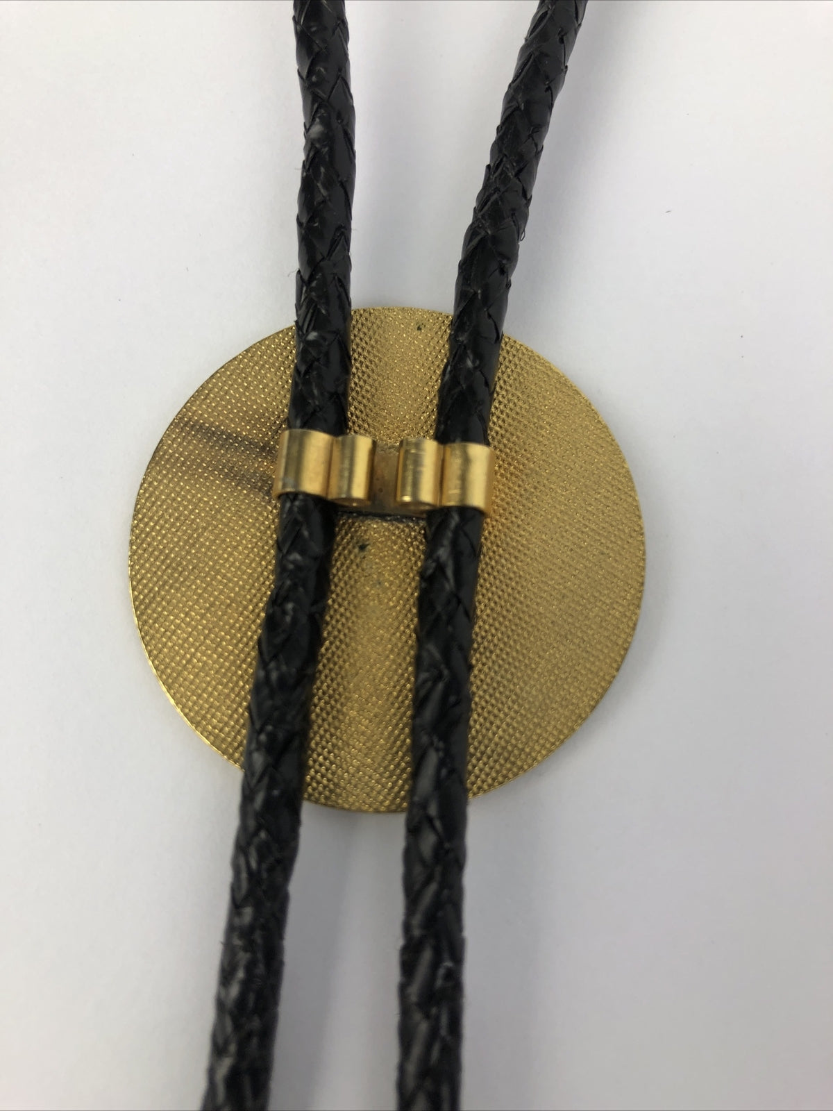 Knights Templar 125 Club bolo tie necklace with cross shield emblem commemorating 1858 to 1983 anniversary collection piece