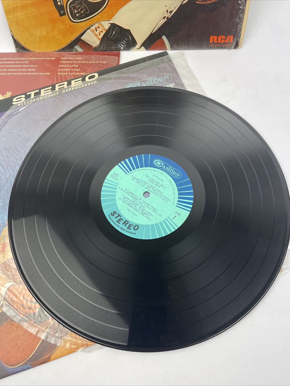 3 x HANK SNOW - THE ONE AND ONLY - HELLO LOVE - The Best Of H.S. LP Vinyl Record