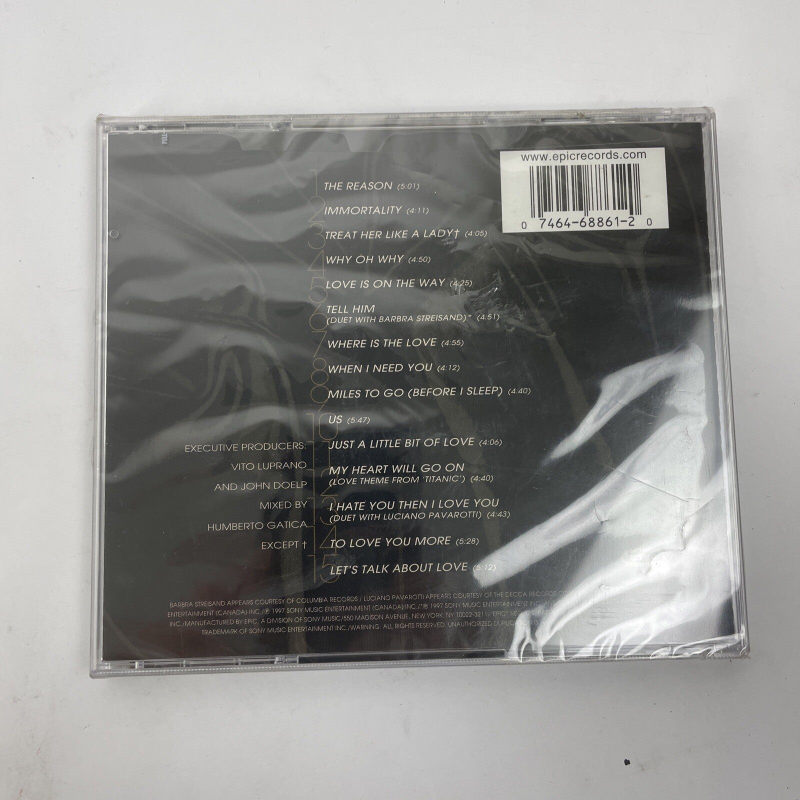 Let's Talk About Love by Celine Dion (CD, Nov-1997, 550 Music) Titanic Theme #1