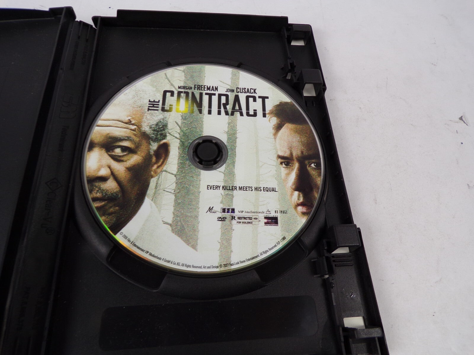 The Cntract Morgan Freeman John Cusack Every Killer Meets His Equal DVD Movies