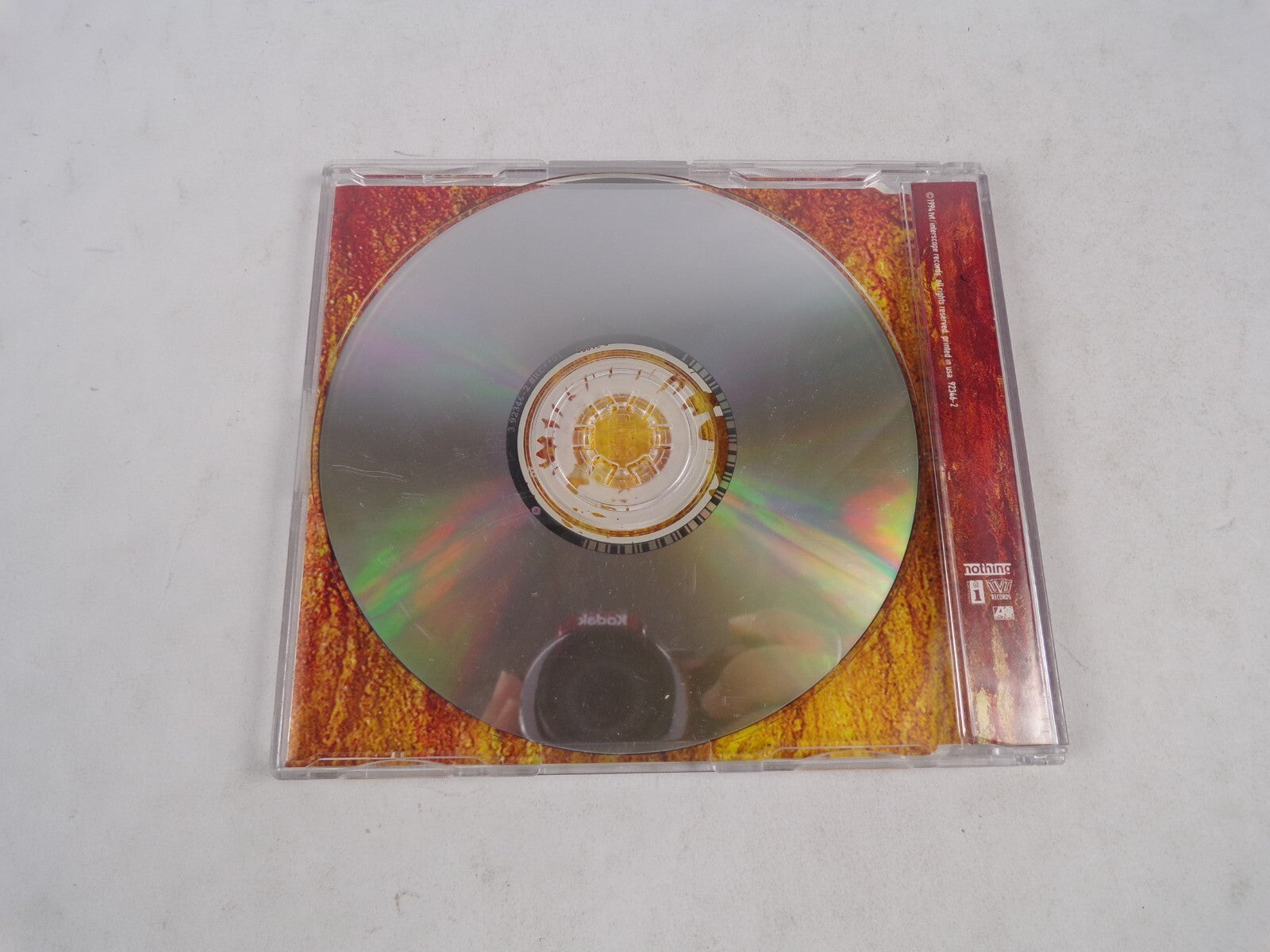 Nine Inch Nails The Downward Spiral Interscope Records All Rights Reserved CD#58
