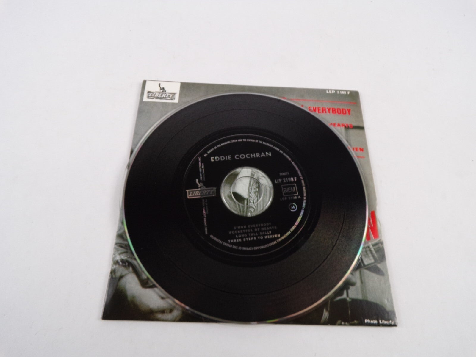 Eddie Cochran C' Mon Everybody Pocketful Of Hearts Long Tall Sally CD#60