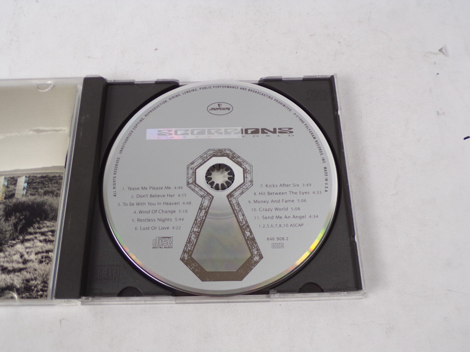 Scorpions Crazy World Tease Me Please Me Don't Believe Her To Be With You CD#62