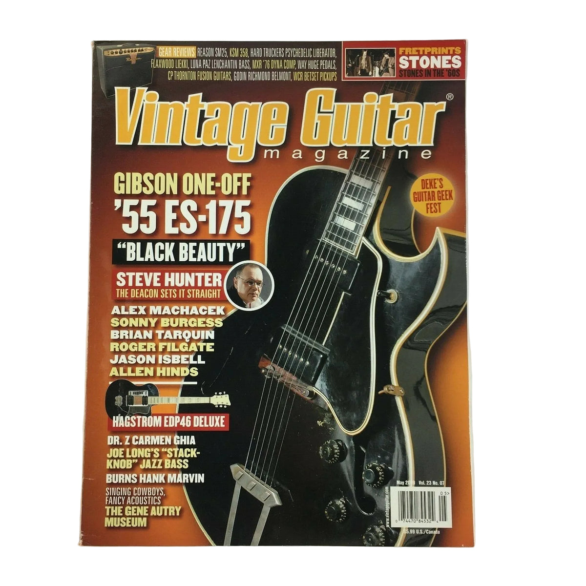May 2009 Vintage Guitar Magazine Gibson Jason Isbell