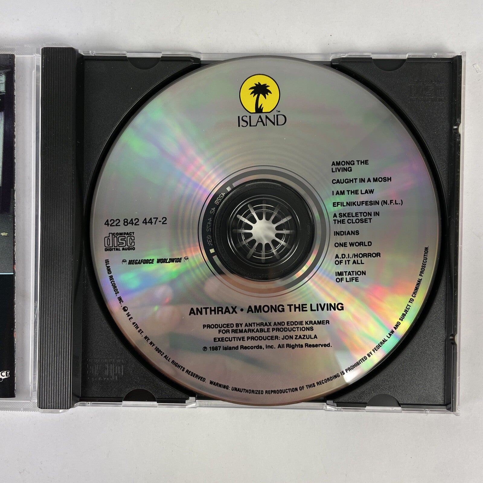 Anthrax - Among The living (1982) CD #23