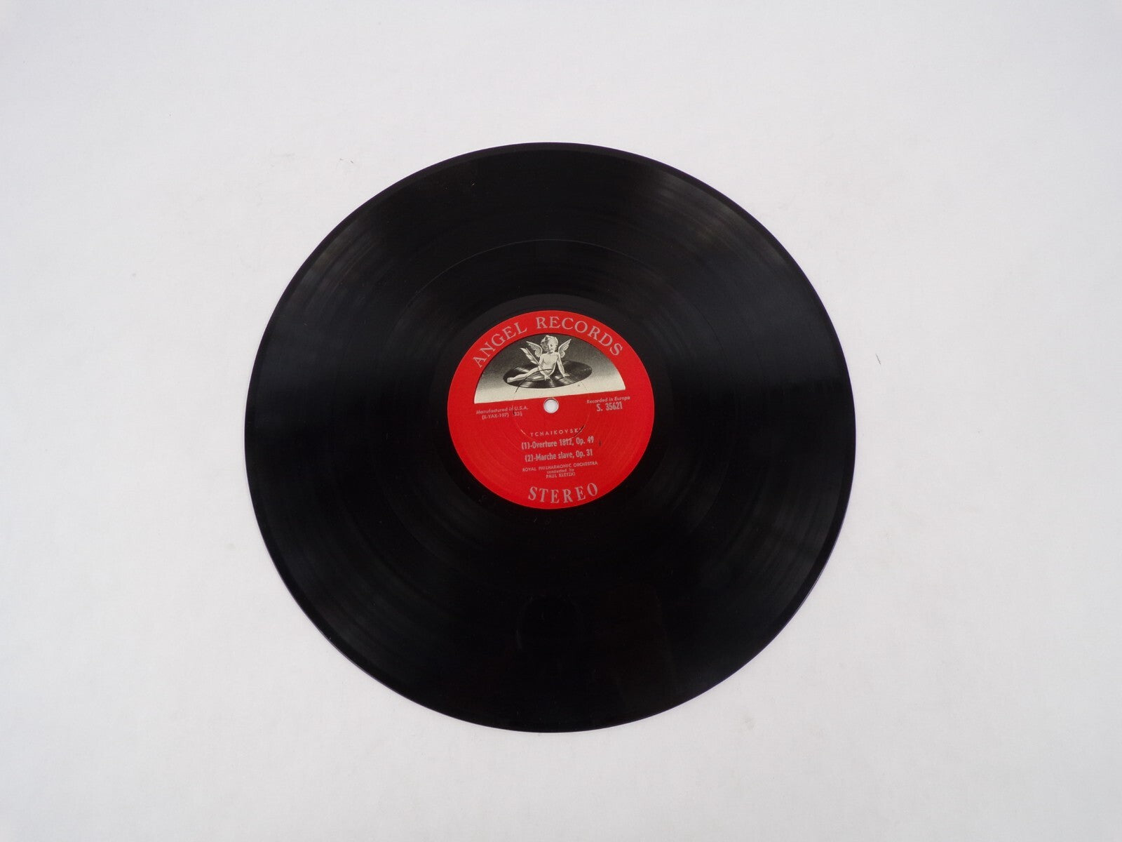 Paul Klctzki Tchaikovsky Overture Marche Slave Vinyl Record