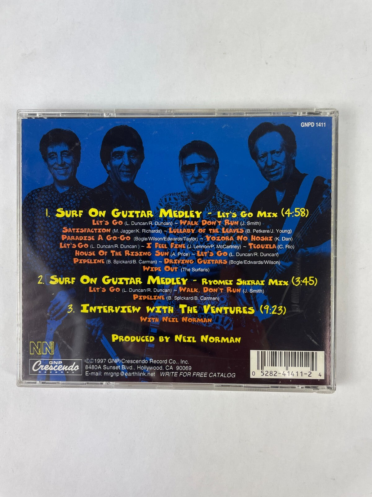 The Ventures Surf On Guitar Medley Interview With The Ventures CD #5