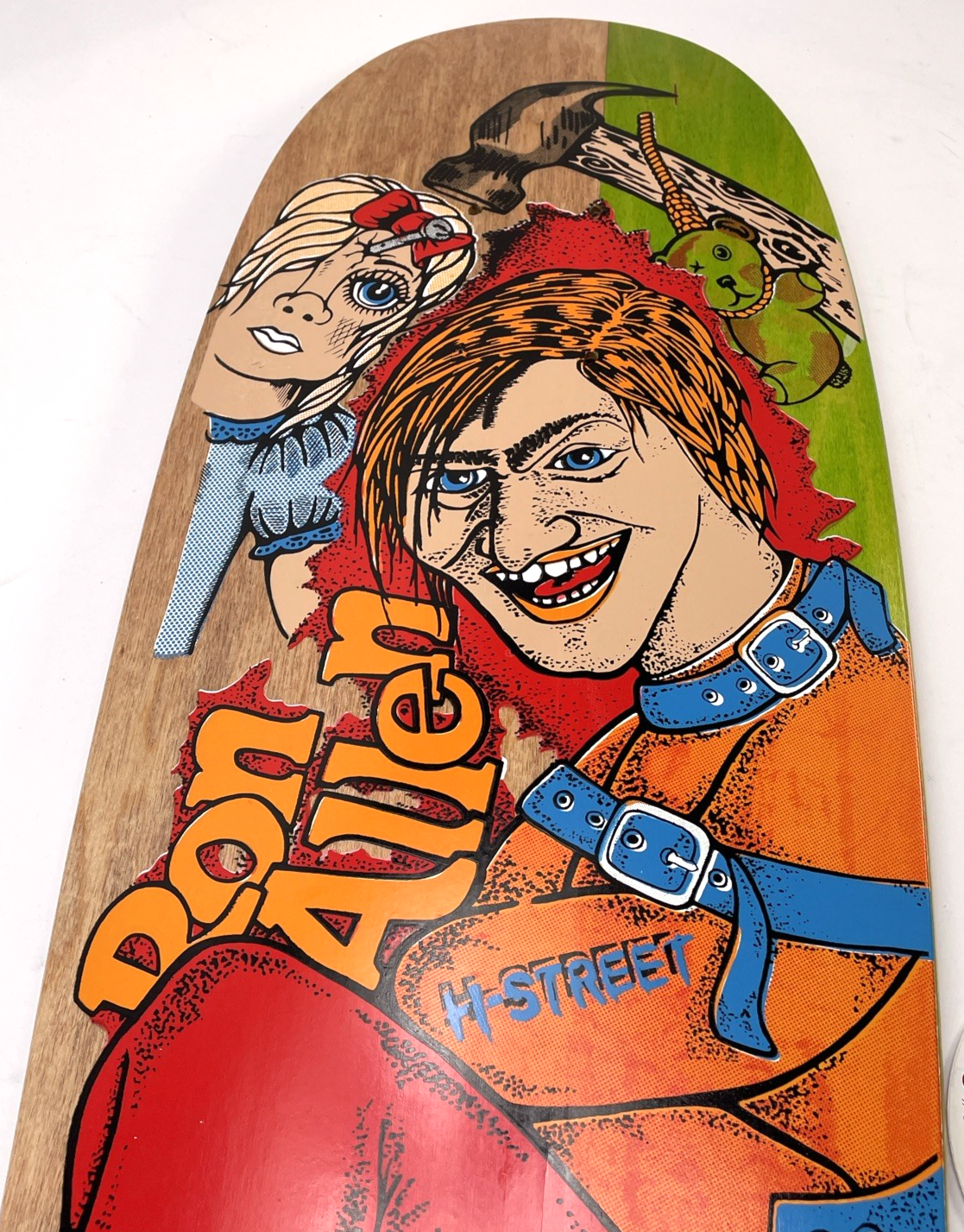 RON ALLEN "INSANE" RE-Issue Deck H-Street Skateboards Watson Laminates 08 / 166