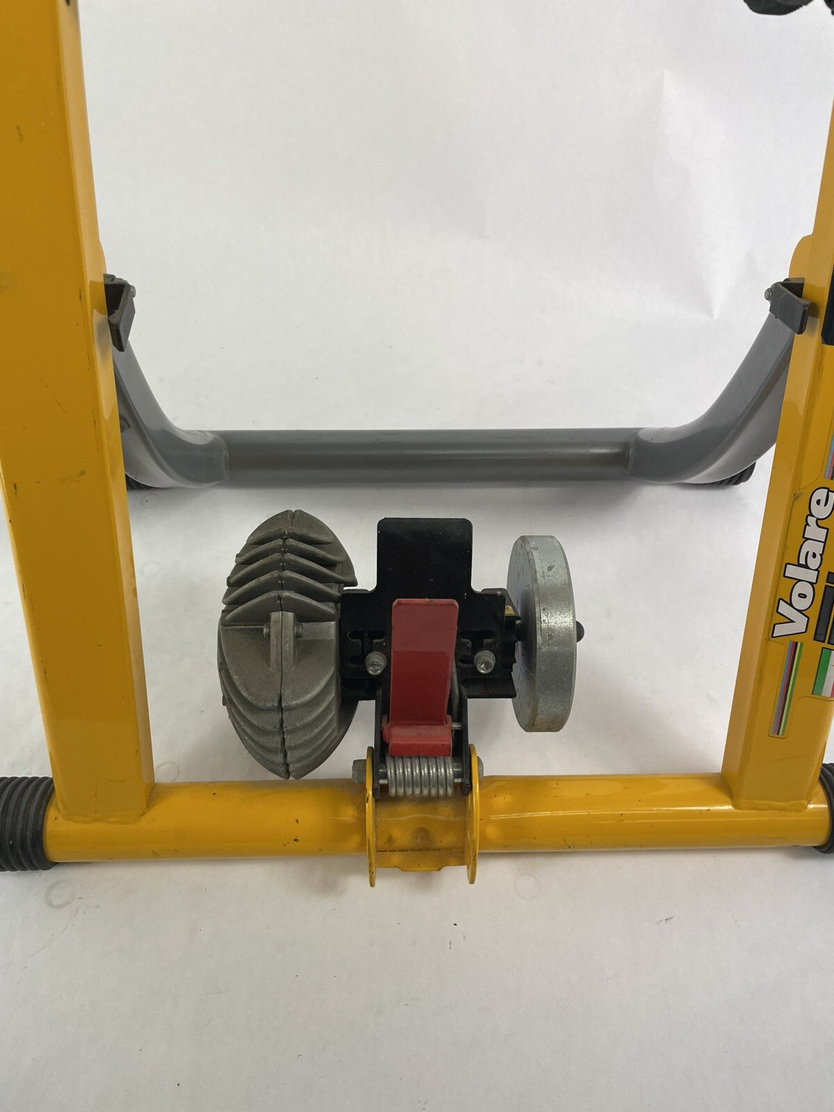 VOLARE Elite Personal indoor bicycle trainer yellow Jan Ullrich edition made in Italy