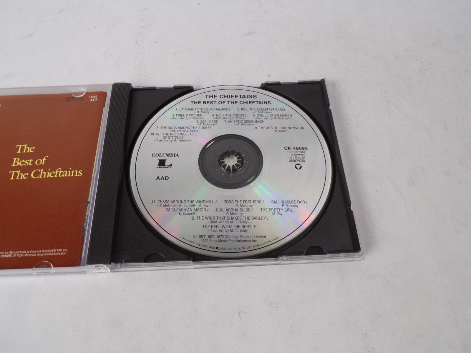 The Best Of The Chieftains Up Against The Buachalaws Boil The Breakfast CD#41
