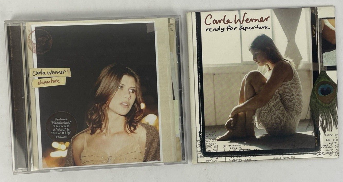 2 x Carla Werner , Didital Audio CDs - Departure 2003 + Ready For Departure 2003