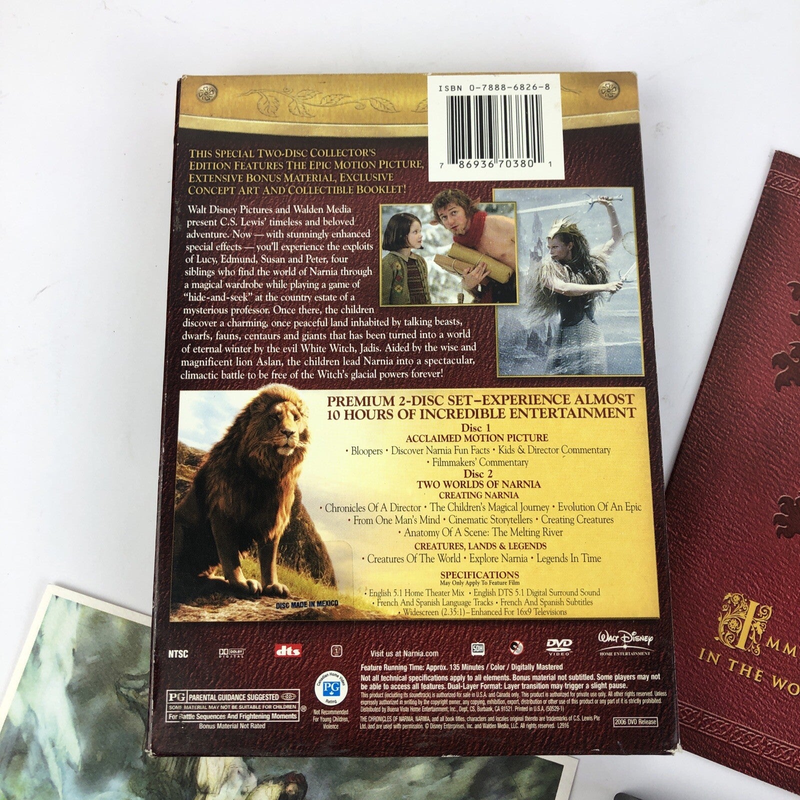 The Chronicles of Narnia - The Lion, the Witch and the Wardrobe - Mint Discs