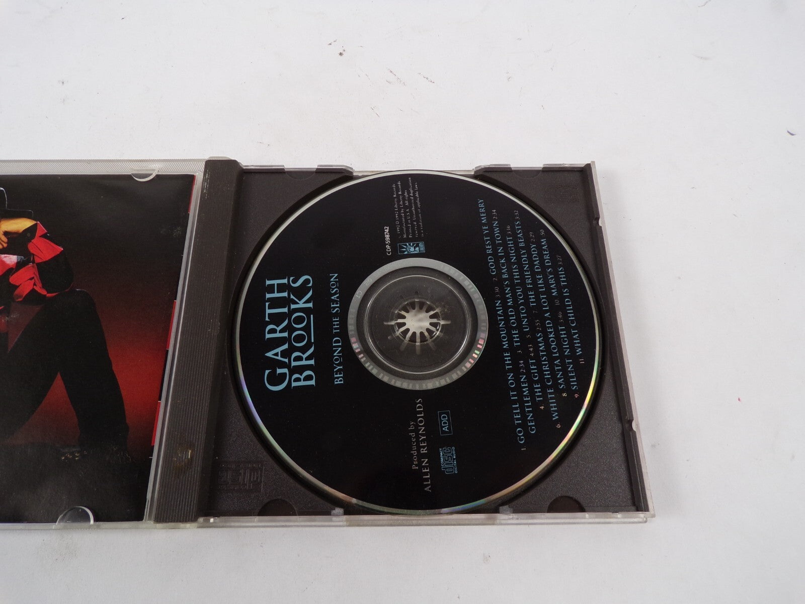 Garth Brooks In Pieces Liberty Records Compact Disc Standing Outside The CD#16