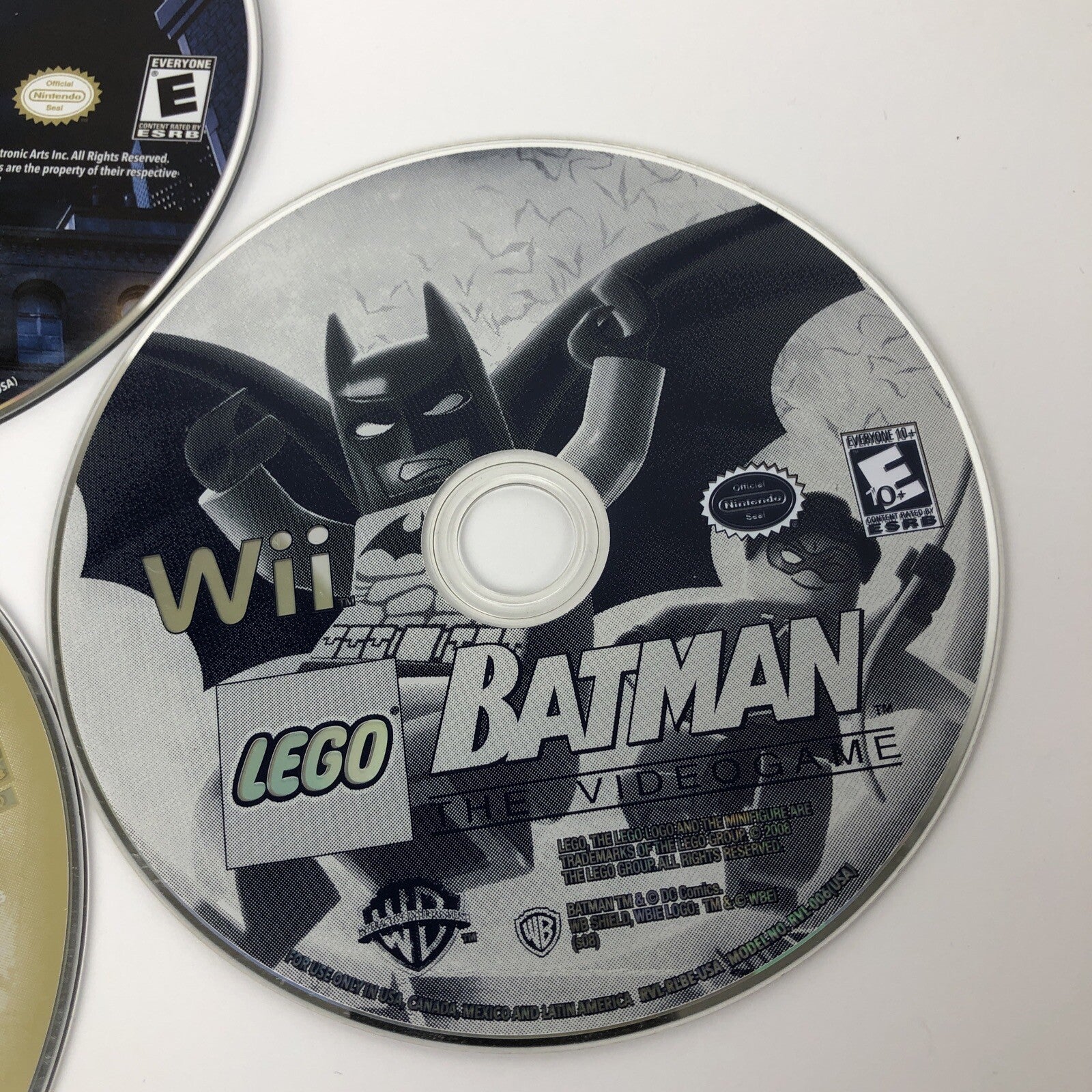Lot of 3 Nintendo Wii Video Games Lego BATMAN / Indiana Jones - My Sims Agents