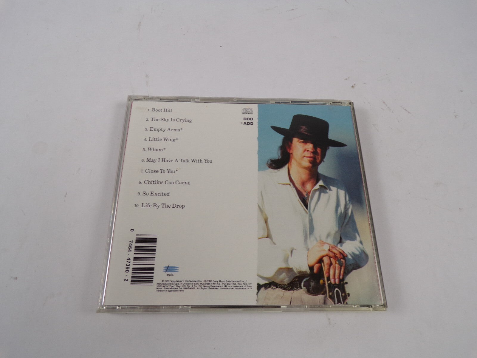 Stevie Ray Vaughan And Double Trouble The Sky is Crying CD#61