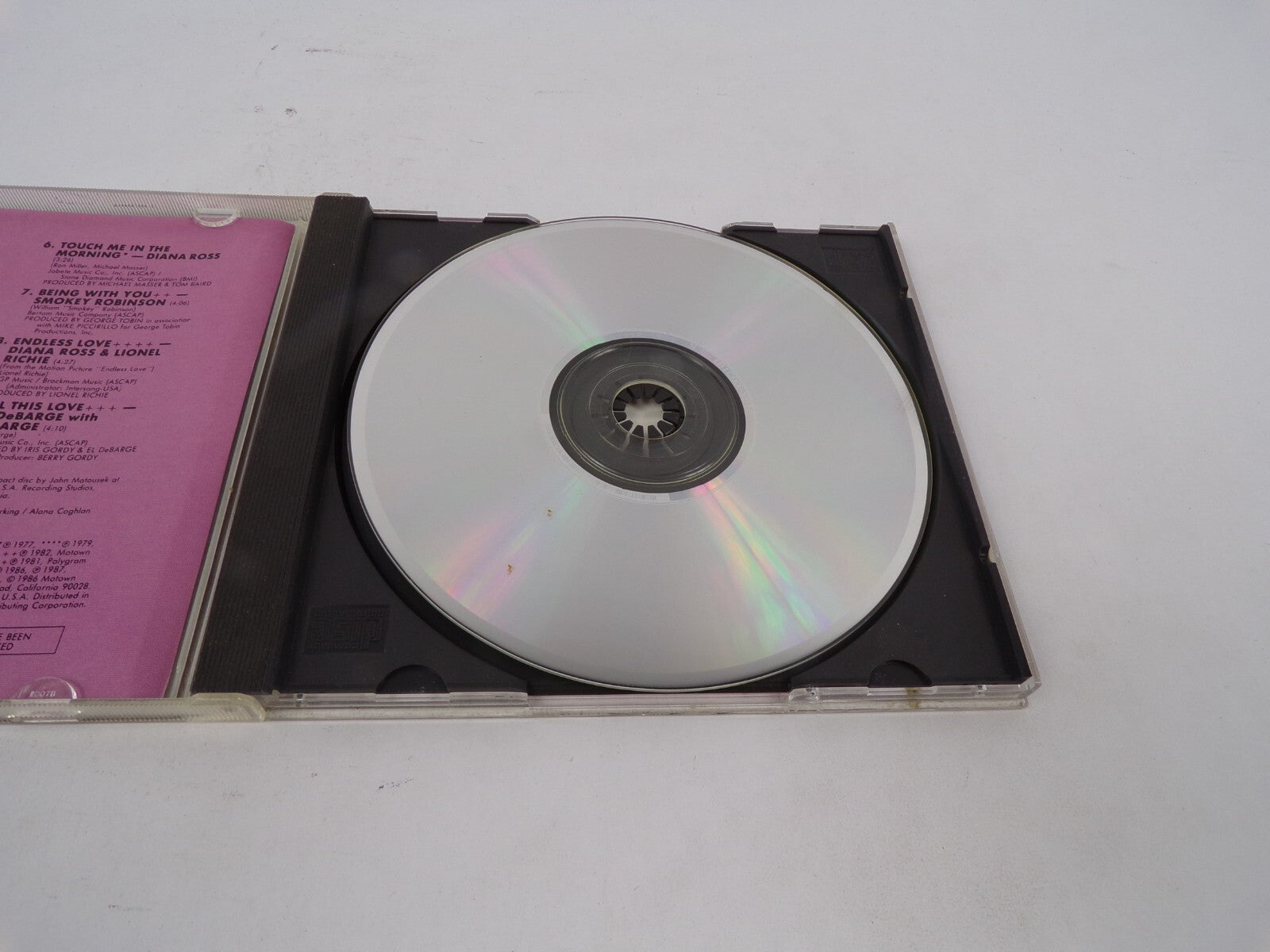 A Motown Compact Classic Three Times A Lady Great Motown Love Songs Love CD#68