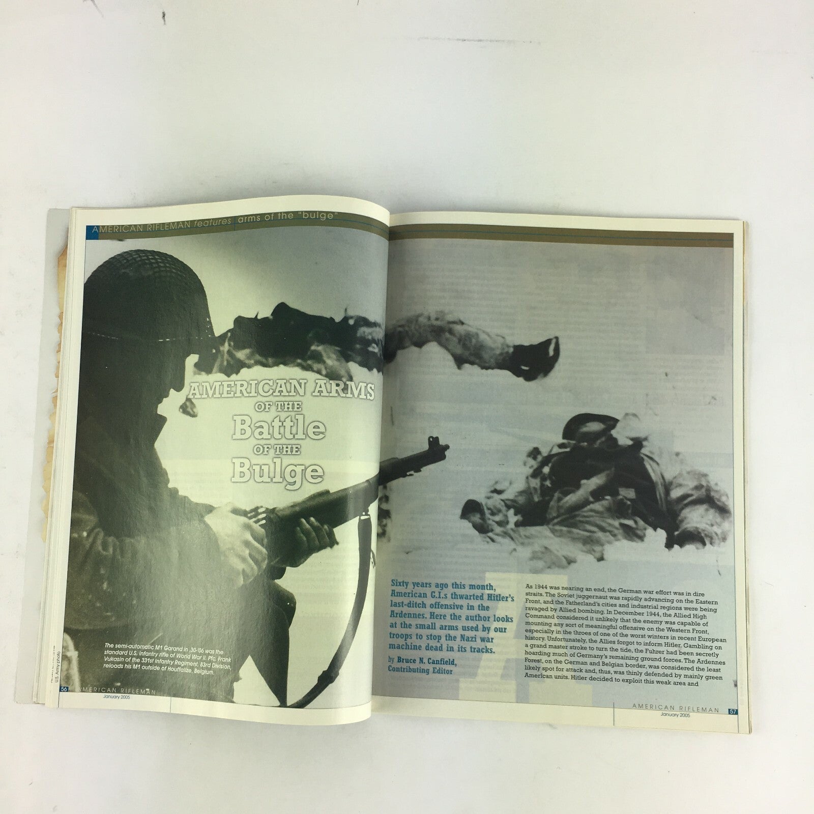 January 2005 American Rifleman Magazine Win My Qwgley Rifle! .45-110SilverBullet
