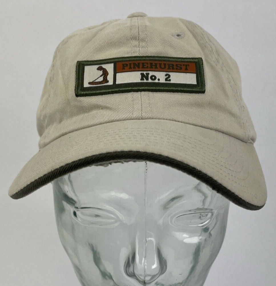 Pinehurst No. 2 Golf Casual Hat Cap Adjustable American Needle 1918 100% Cotton