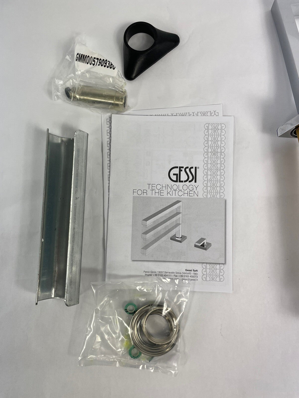 Gessi Quadro 17438#031 kitchen faucet chrome spout single basin mixer modern Italian tap