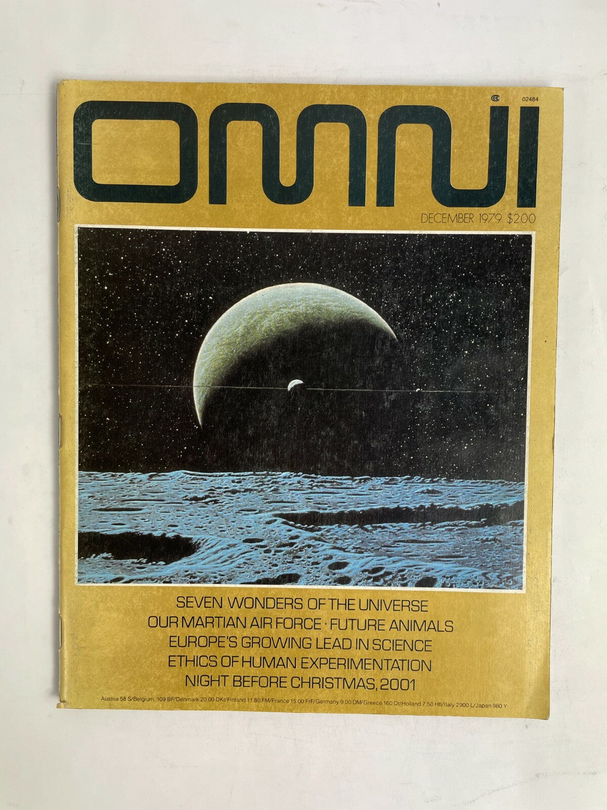 December 1979 Omni Magazine Seven Wonders of the Universe Our Martian Air Force