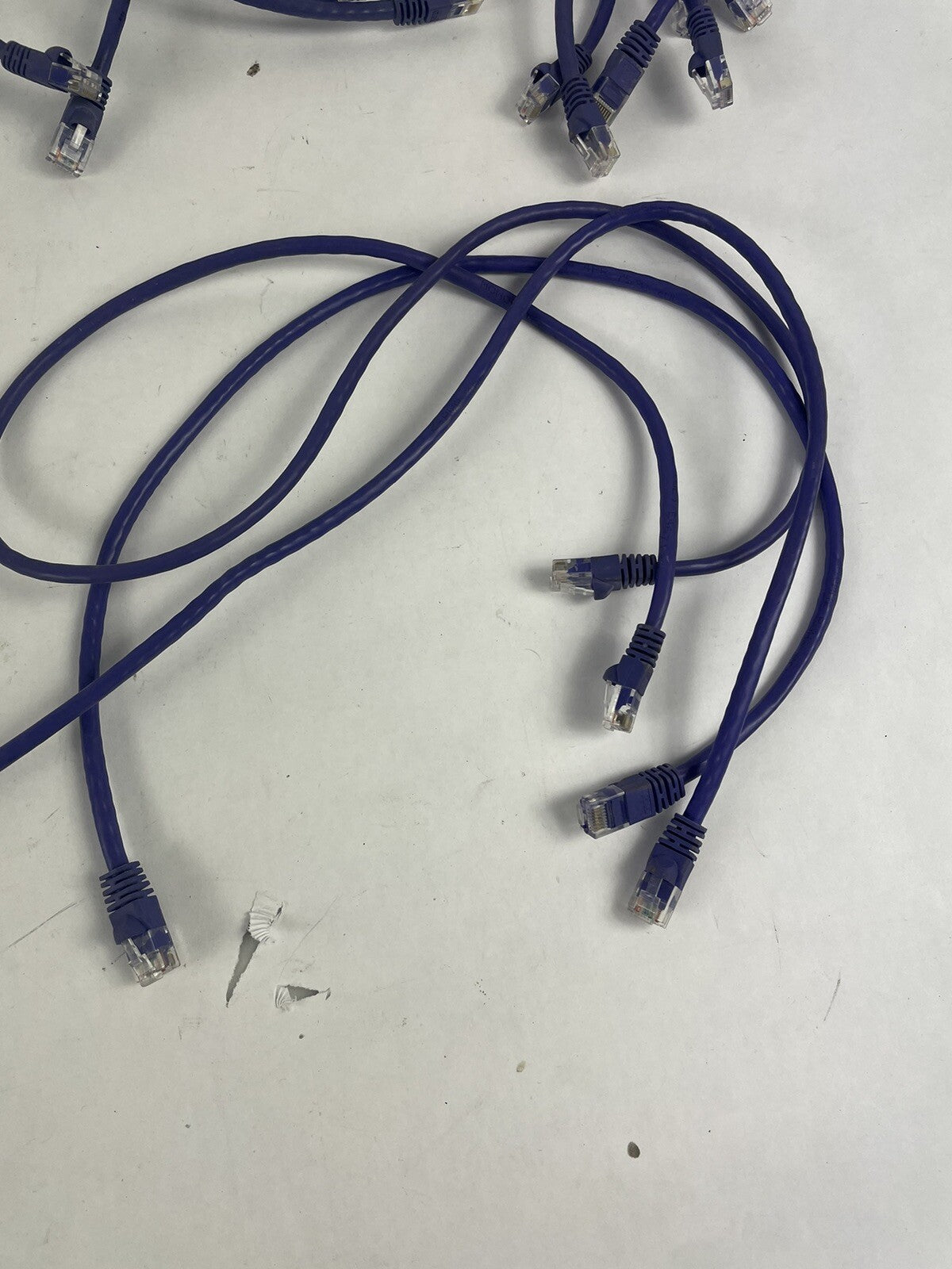 Lot of 19: 2 FT CAT5E CAT5 RJ45 ETHERNET CABLE LAN NETWORK PS3 XBOX