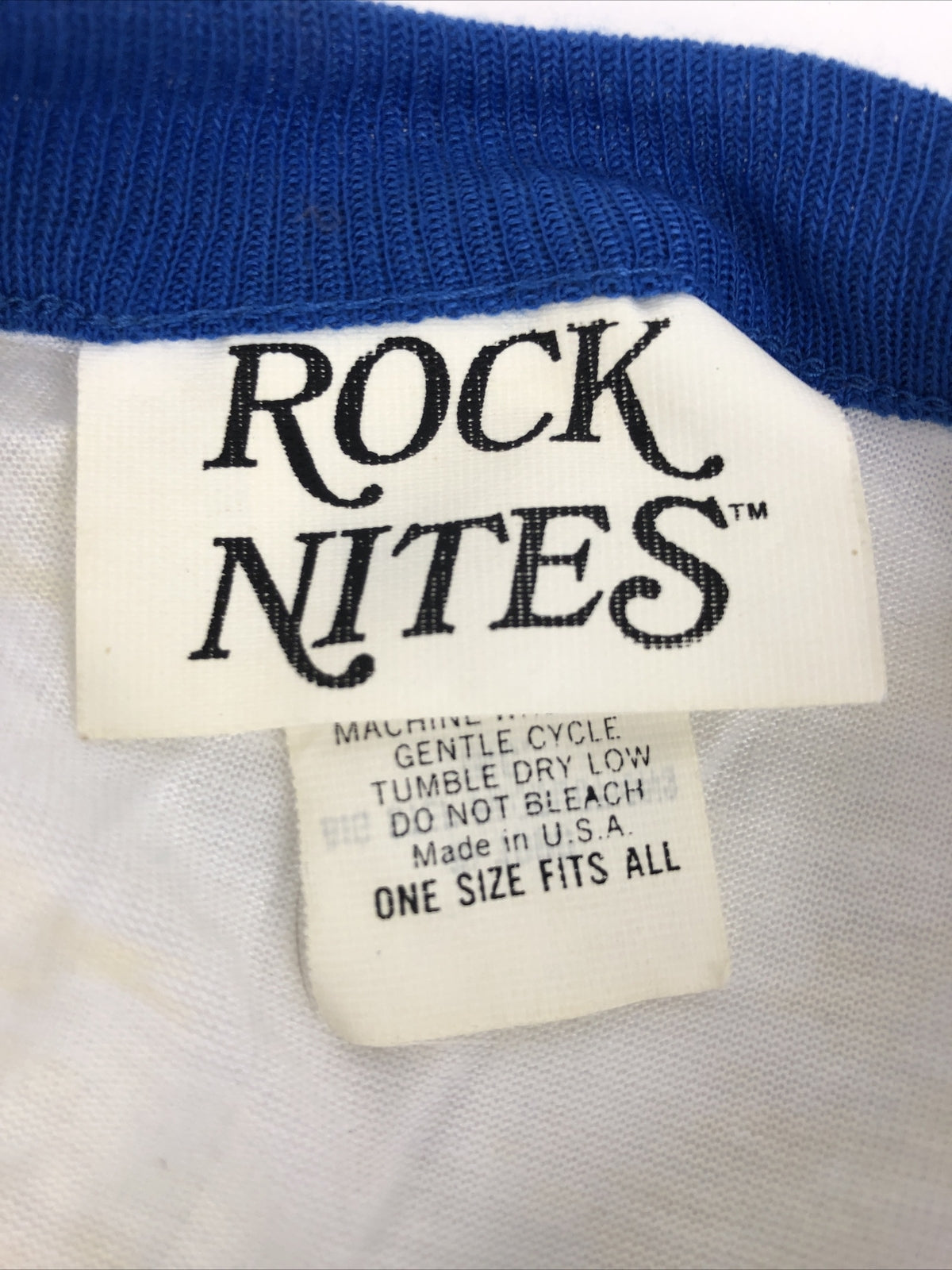 New Kids on the Block NKOTB Nightshirt Rock Nites Sleepwear 89-90 Hangin' Tough