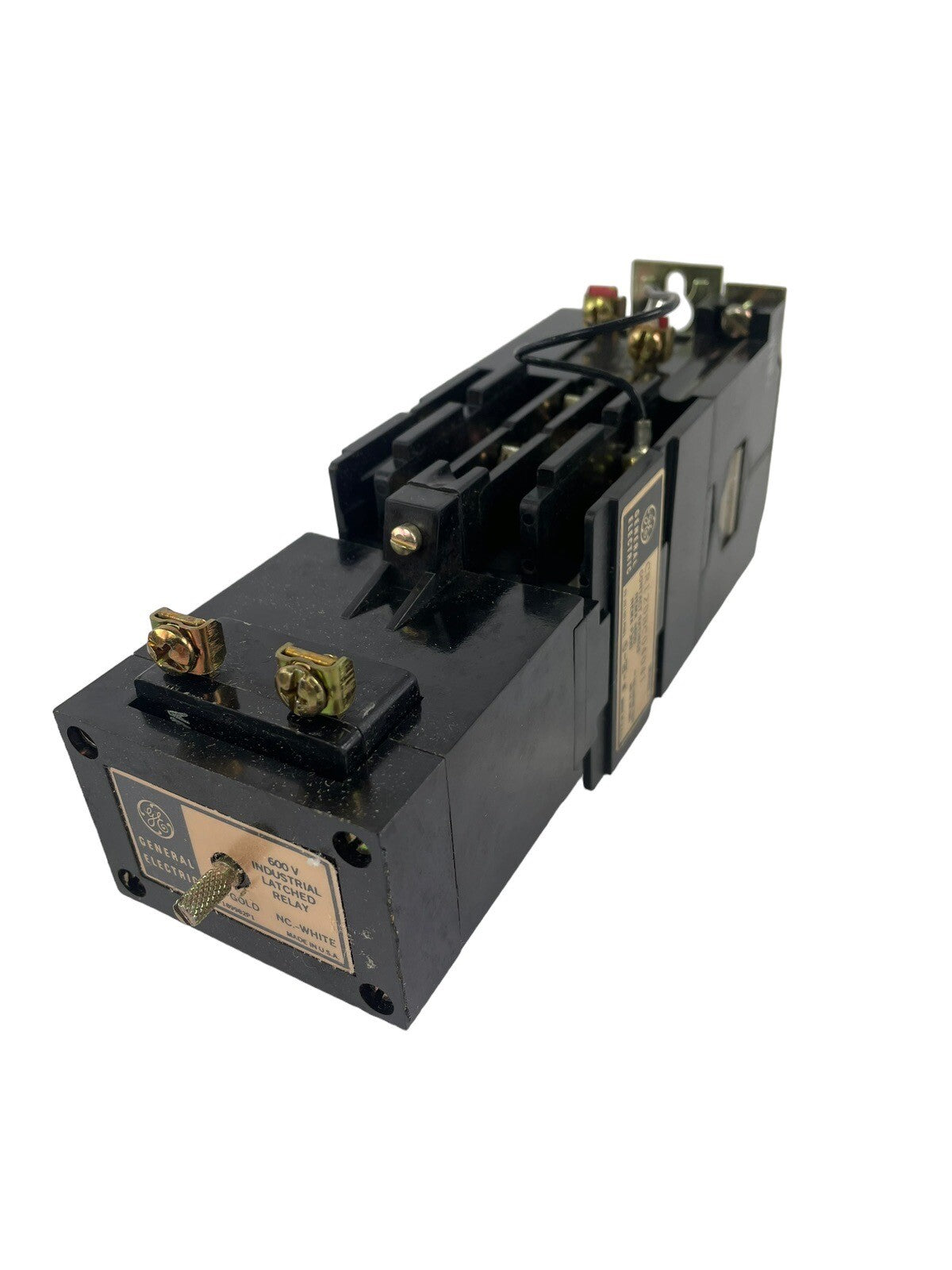 GENERAL ELECTRICAL GE INDUSTRIAL LATCHED RELAY 600V 10AMPS CR120BC SERIES A