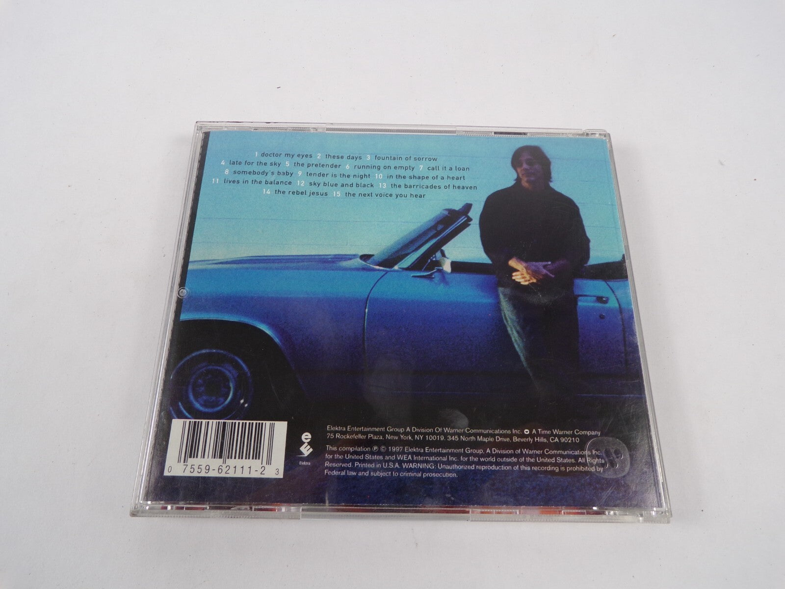 The Best Of Jackson Browne Doctor My Eyes These Days Fountain Of Sorrow CD#46