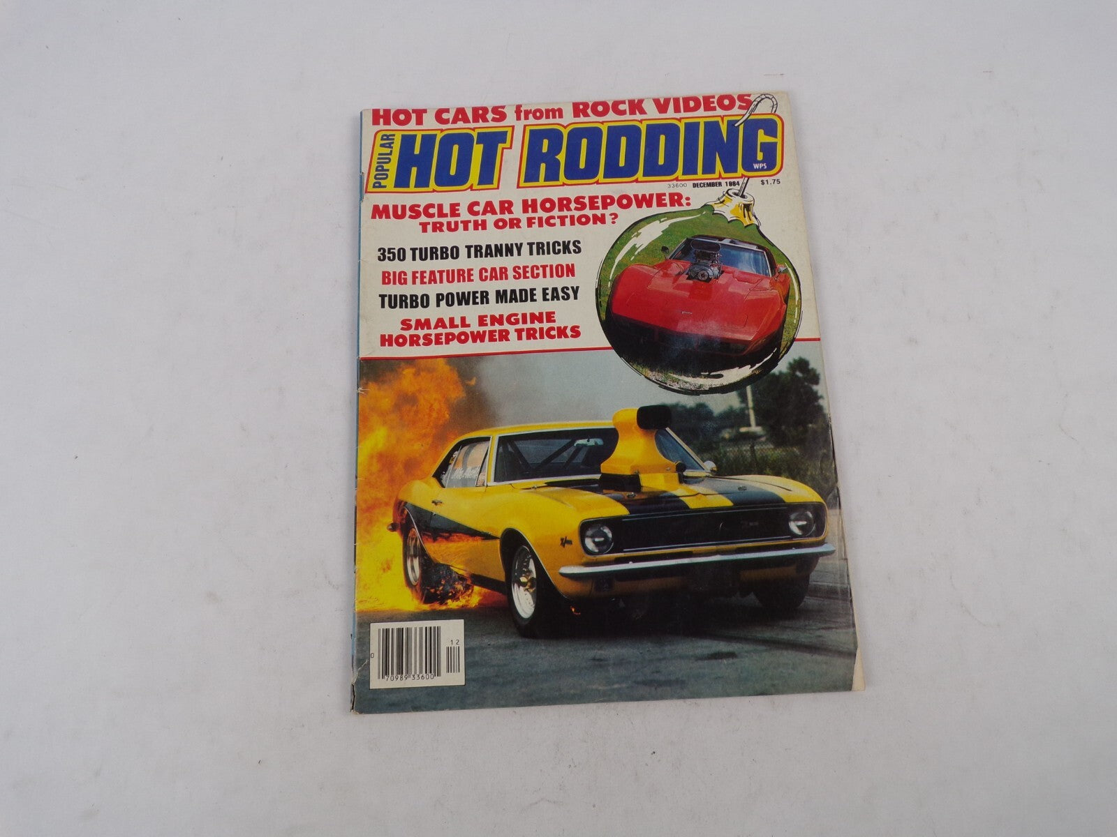 December 1984 Hot Rod Magazine Hot Cars From Rock Videos Muscle Car Horseower: