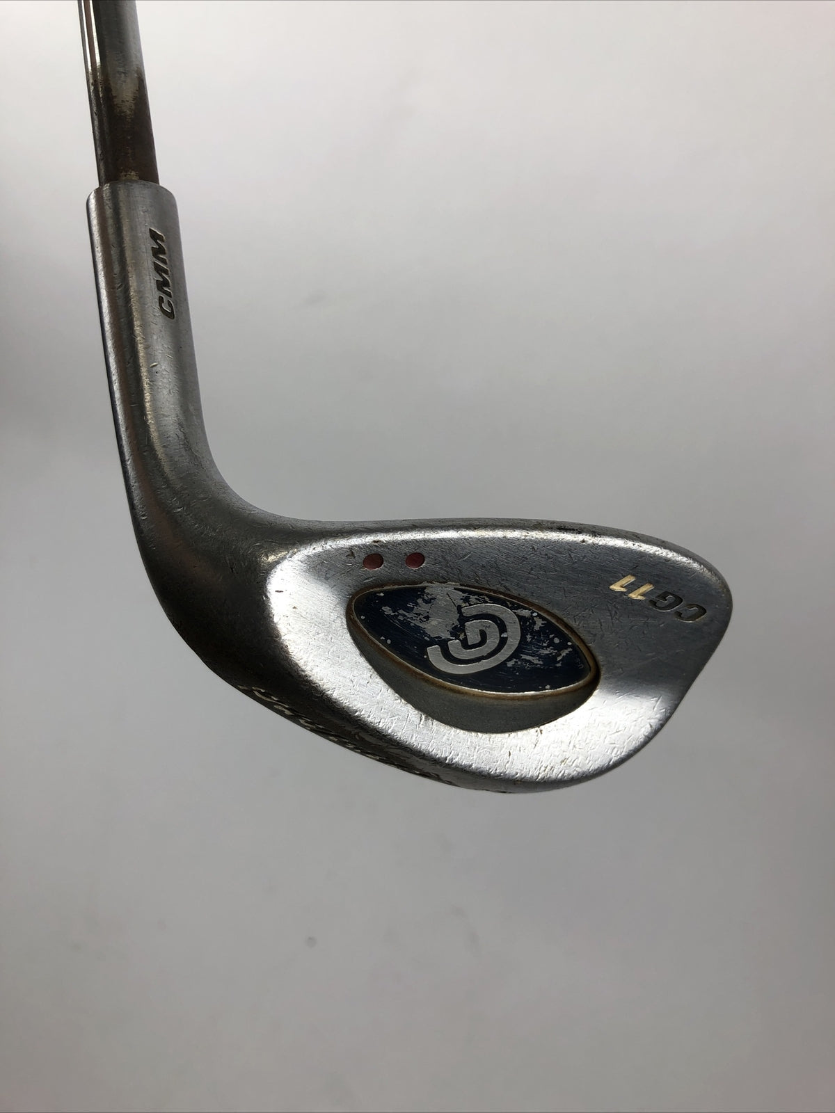 Cleveland Golf CG11 Men's RH Lob Wedge 60 Stiff Flex Steel Shaft Red Dot