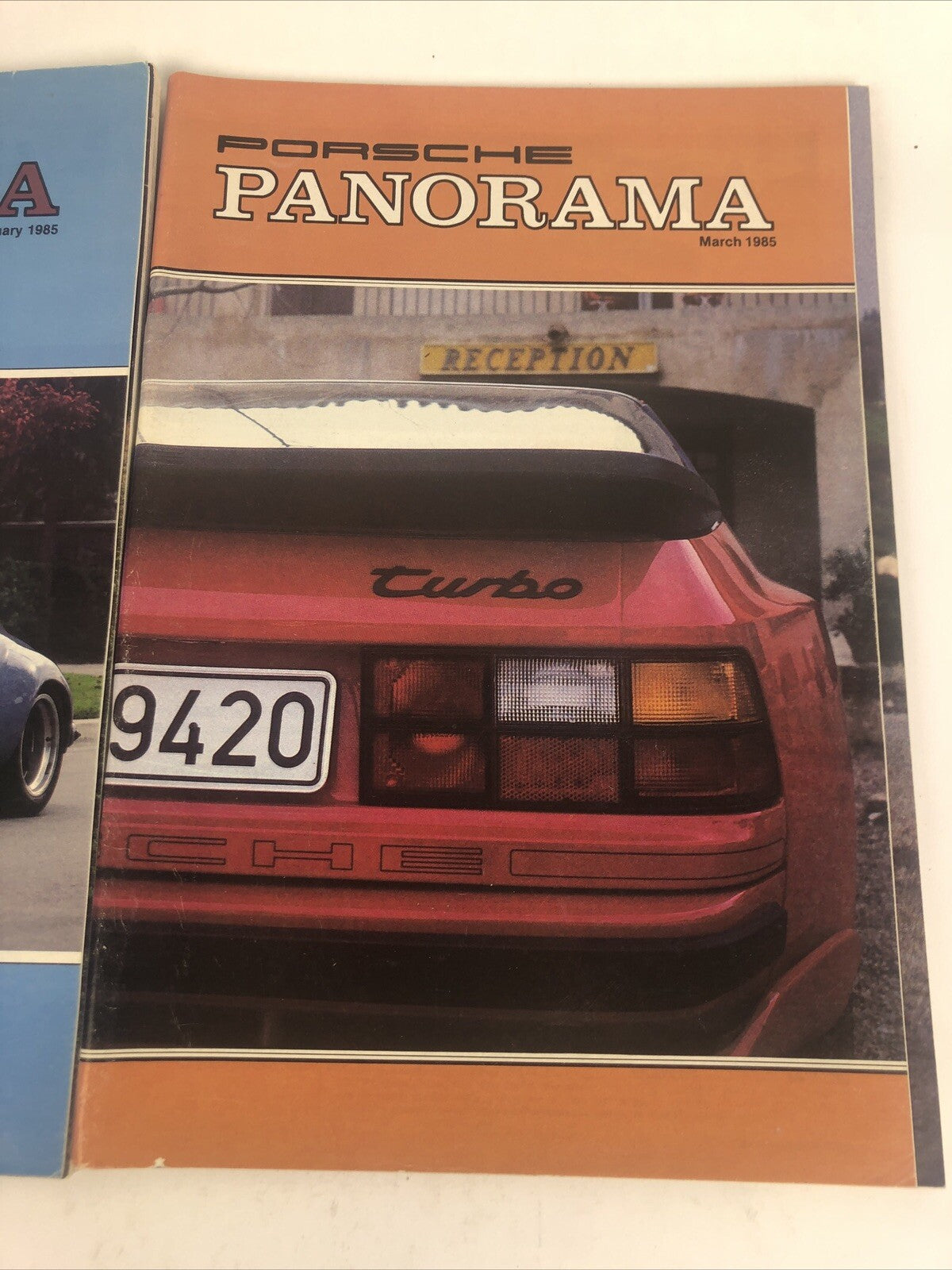 Porsche Panorama Magazine - 1985 Complete Set 30th Anniversary 12 issue - RARE