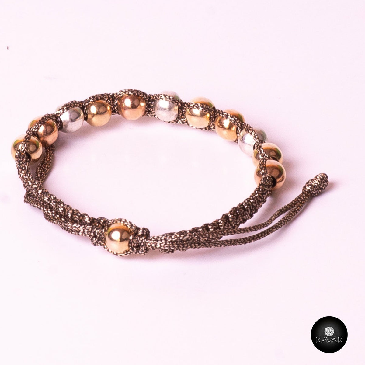 Kavak - Handmade Caribbean Shinny Beads Adjustable Women's Bracelet